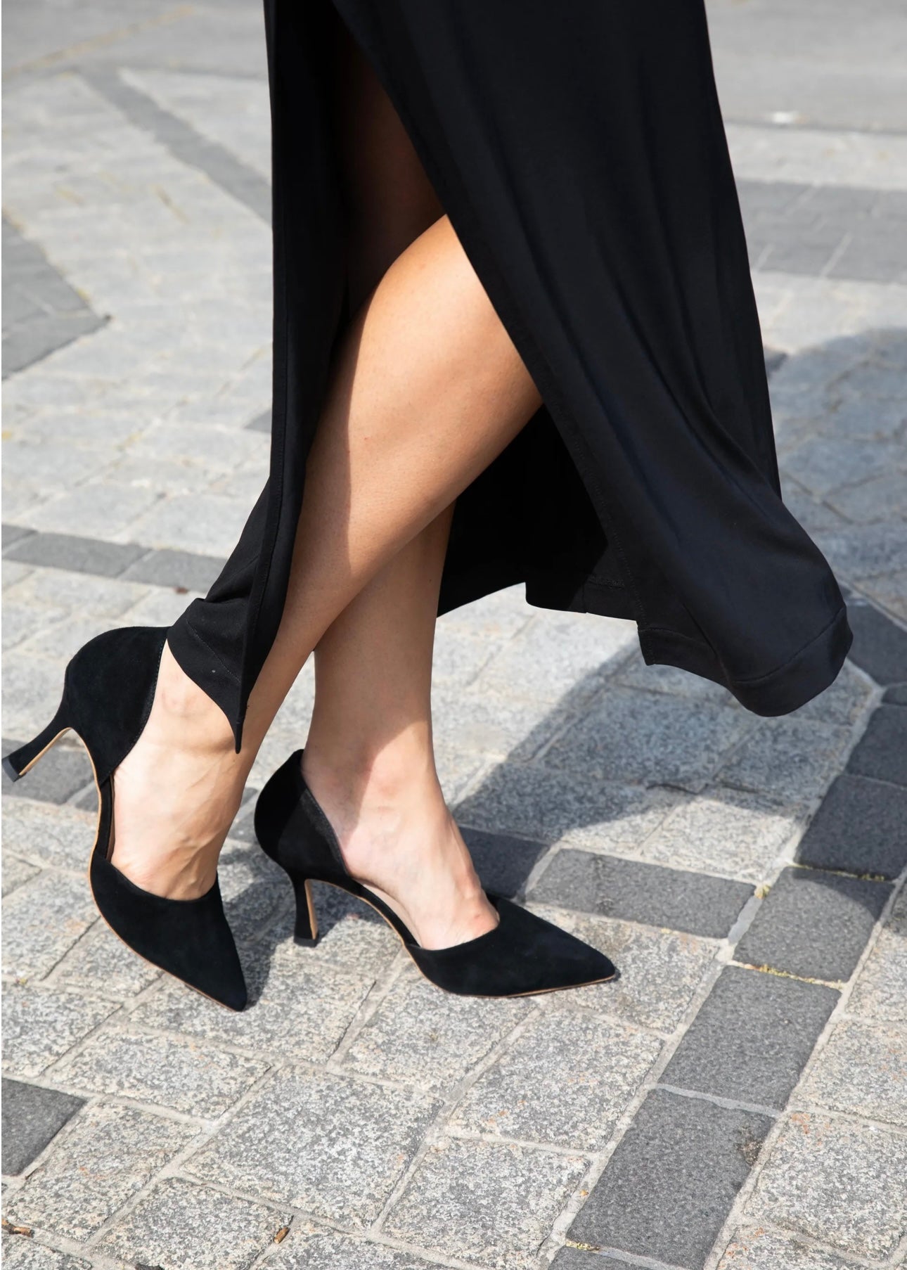 Java pumps Black Suede