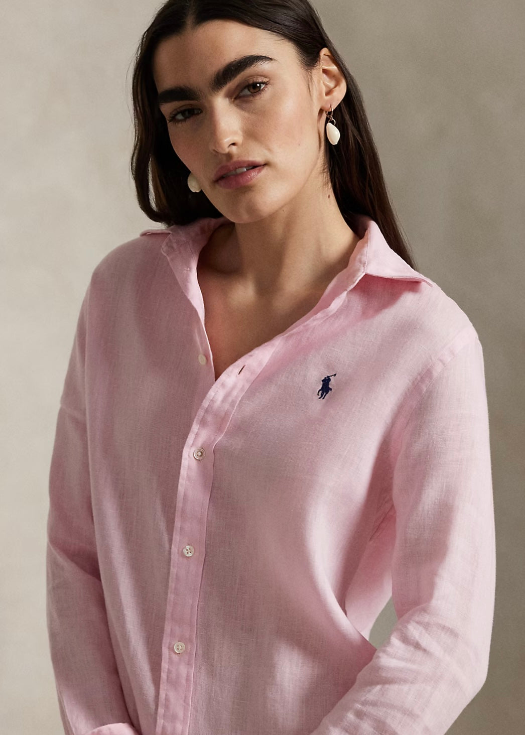Ralph Lauren Linen shirt - Bath Pink