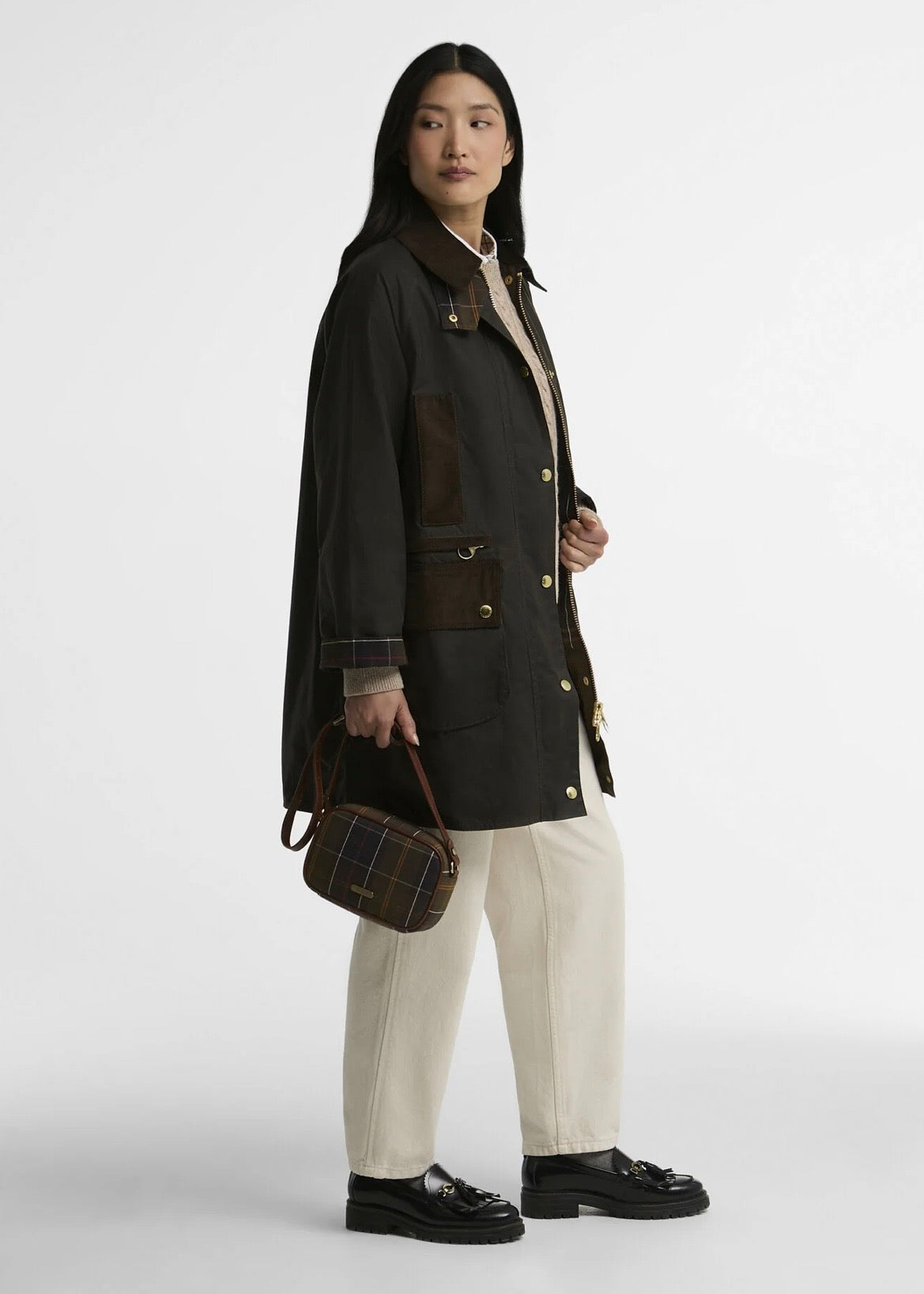 Icons Modern Beaufort Wax Jacket Olive