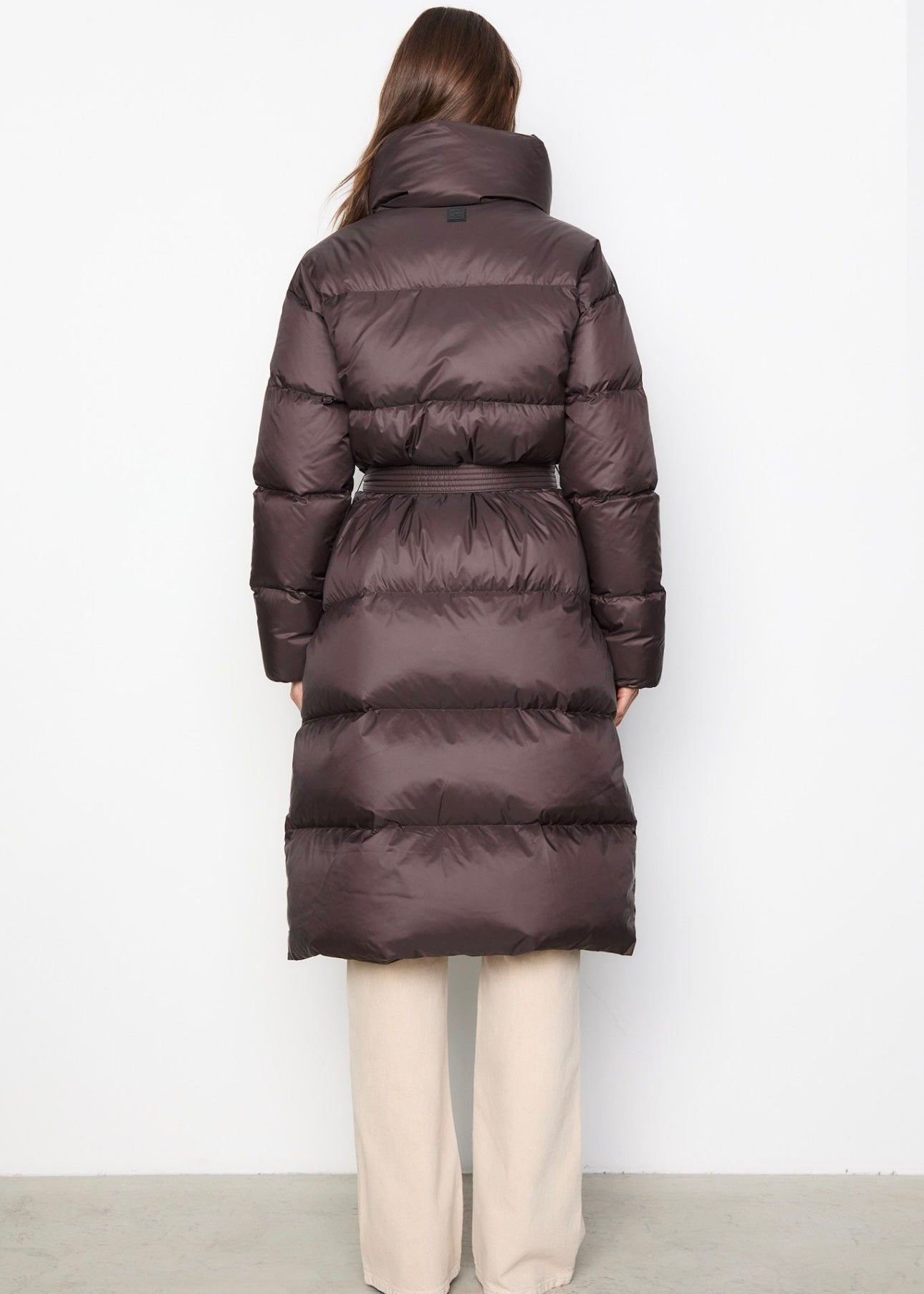 Dakota Down coat Dark Brown