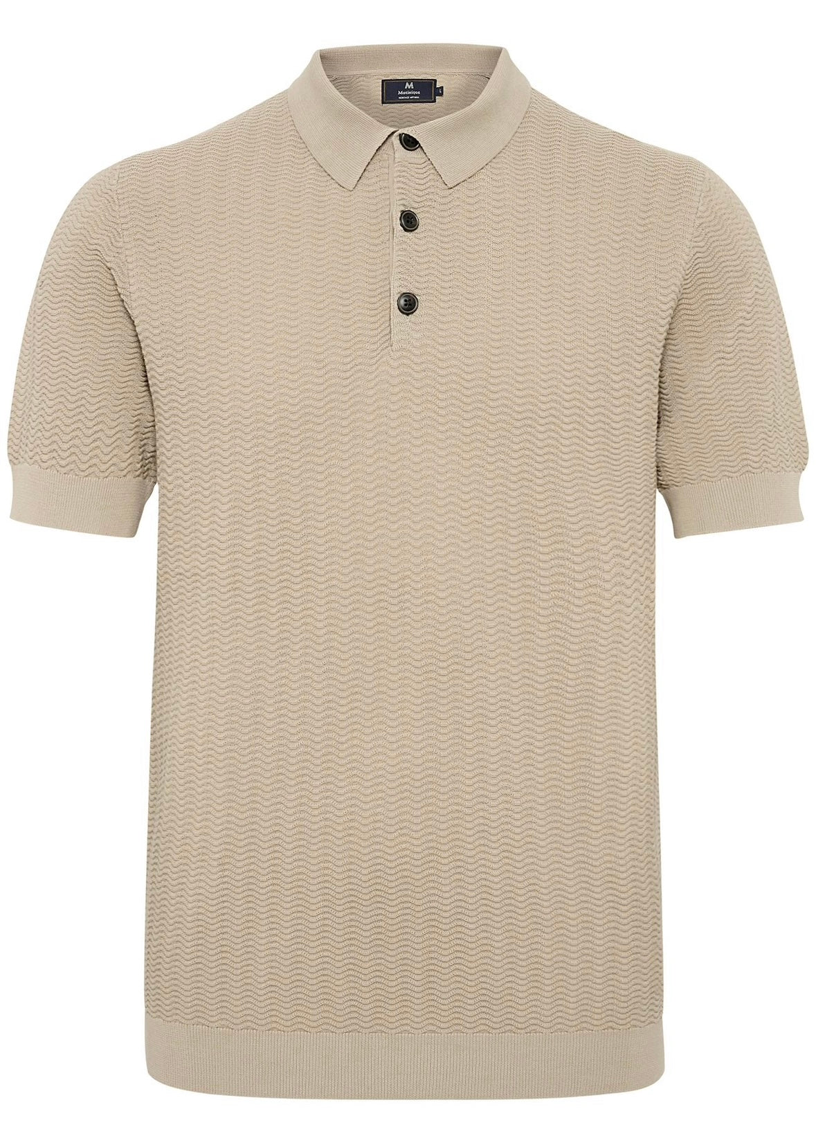 Matinique Polo Knit Heritage - Plaza Taupe