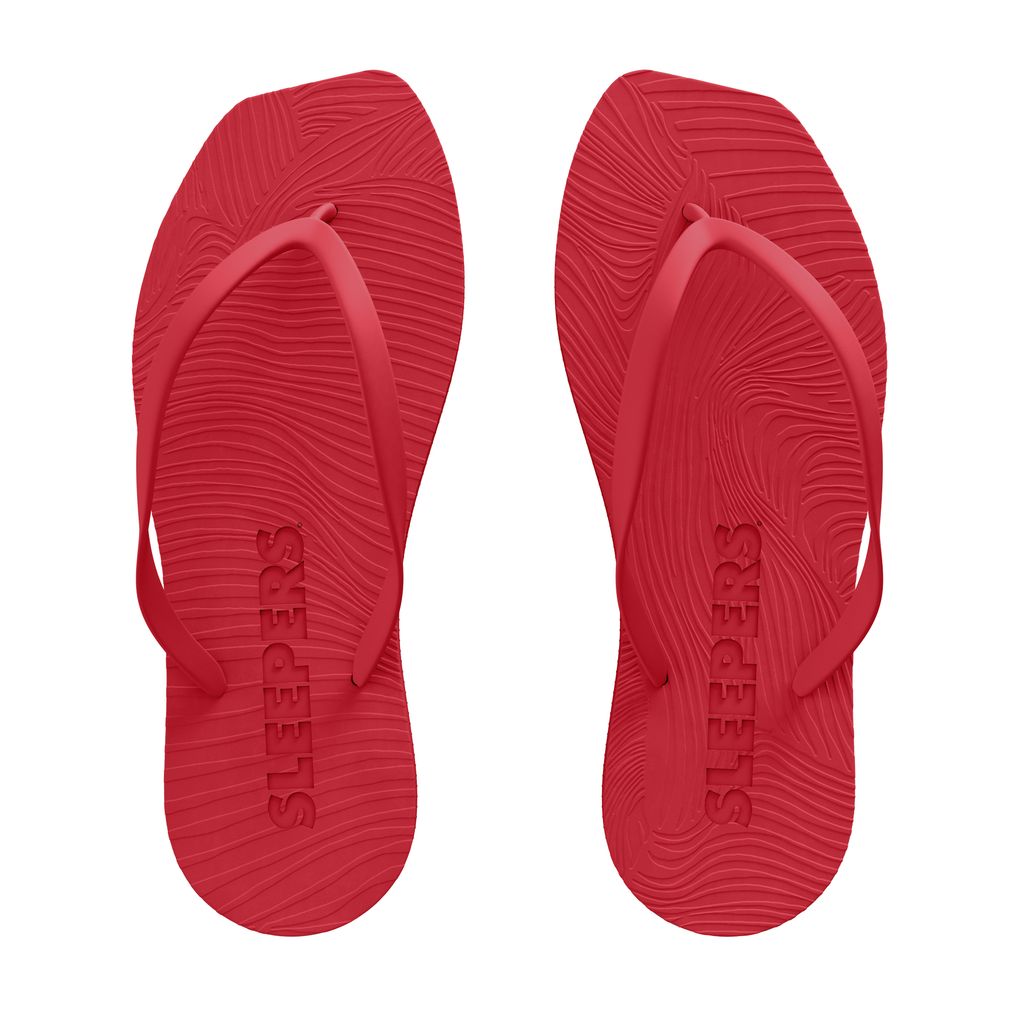 Sleepers Tapered flip flop - Red