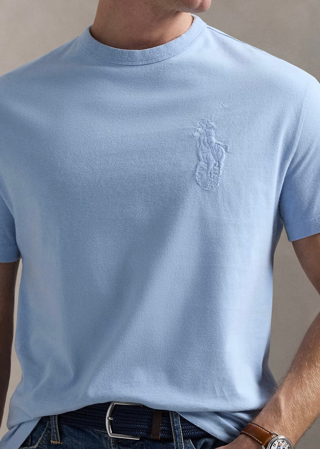 Ralph Lauren Big Logo t-shirt - Chambray Blue