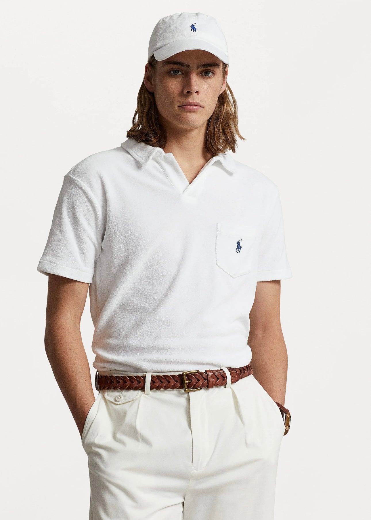 Polo Ralph Lauren Froté pique - White