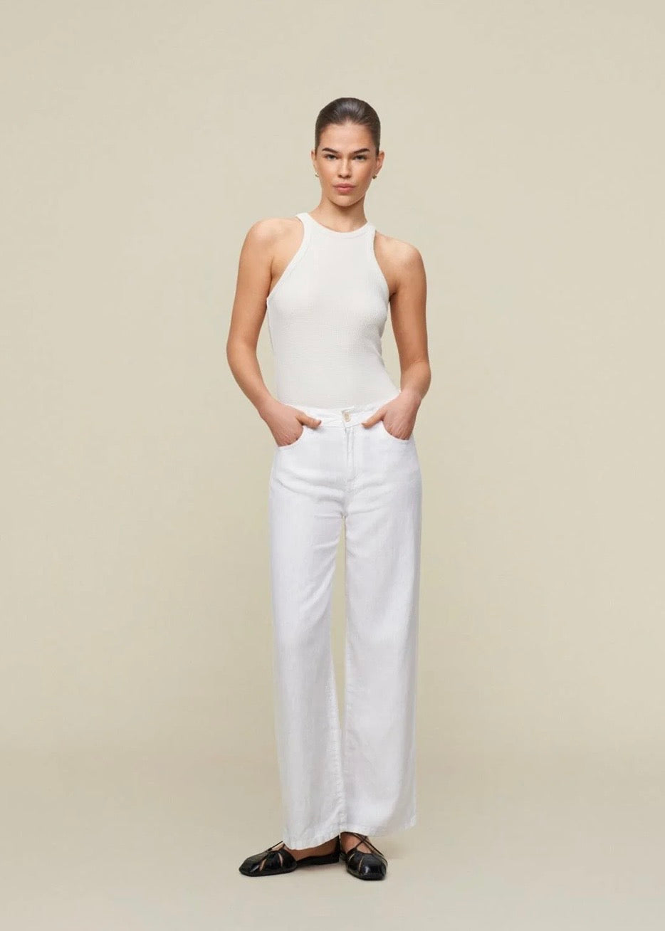 Culotte Linen Summer White
