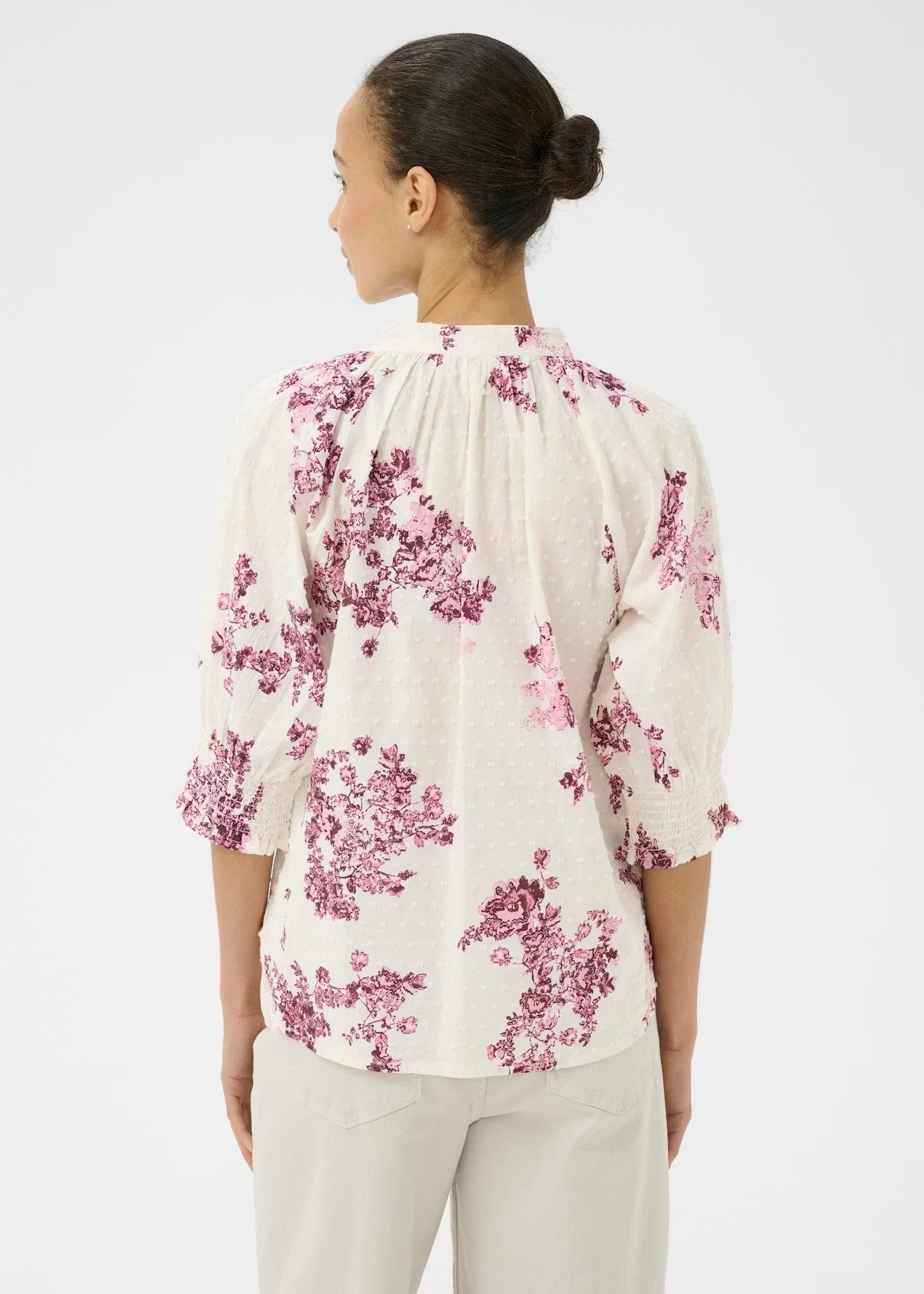 Almeras Shirt Pink Shadow Flower