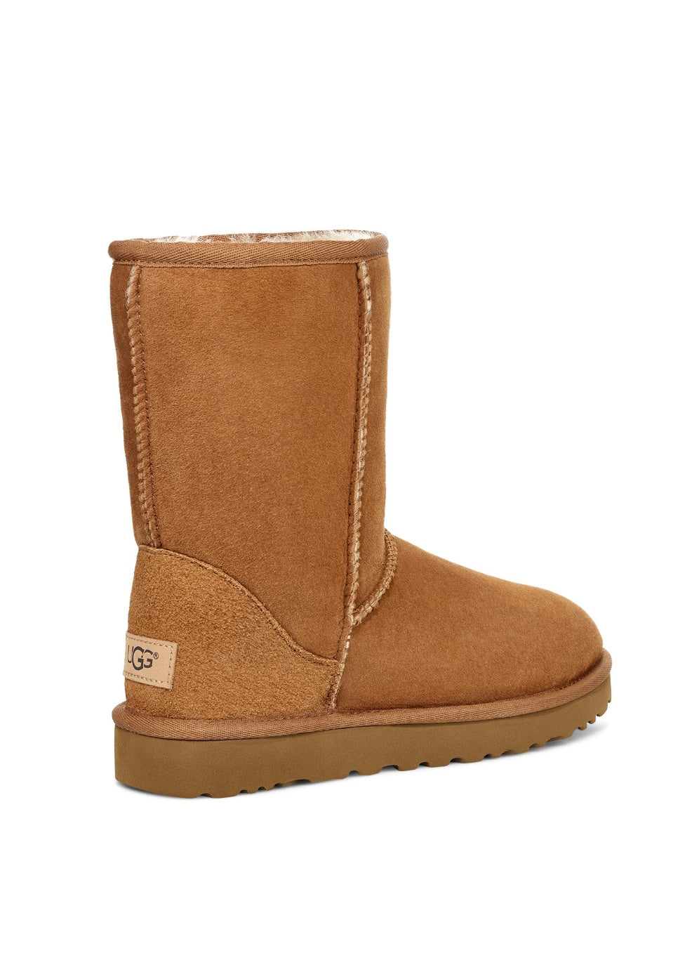 UGG W Classic Short Chestnut