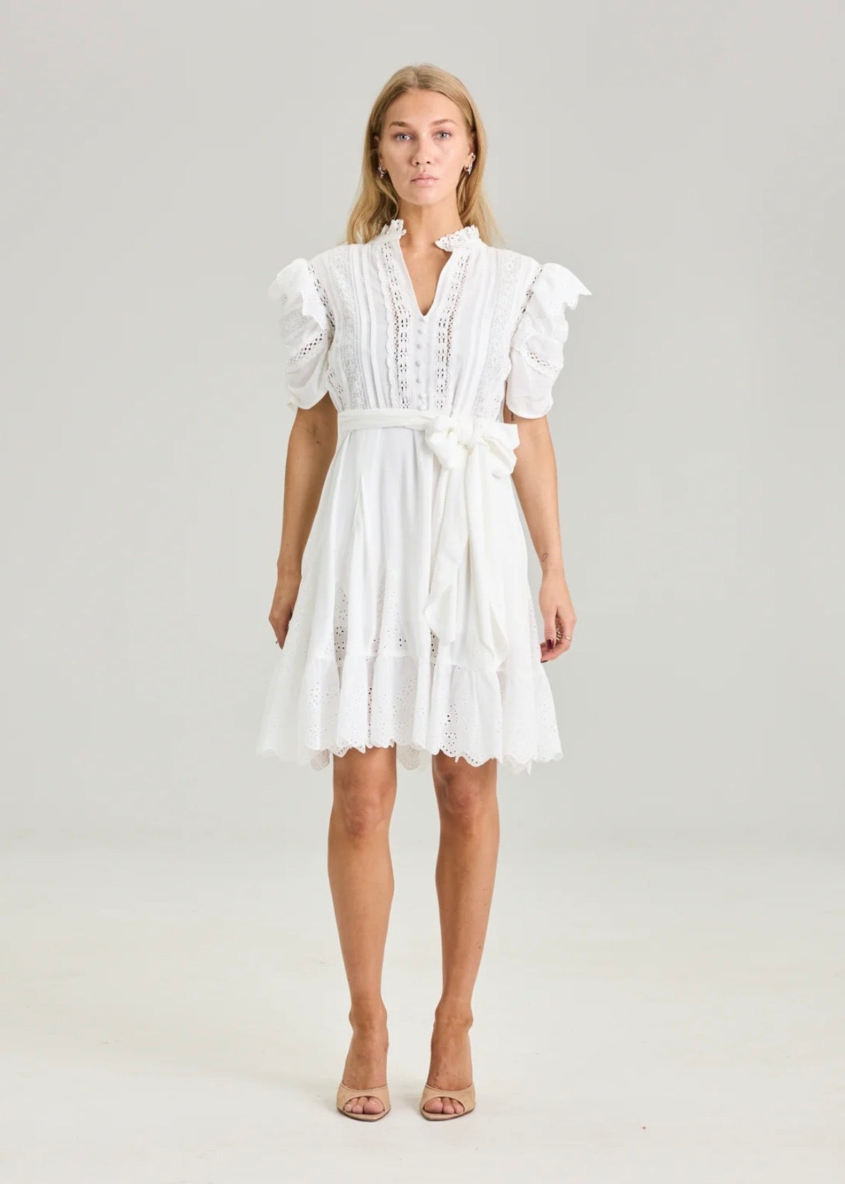 Lita Dress White