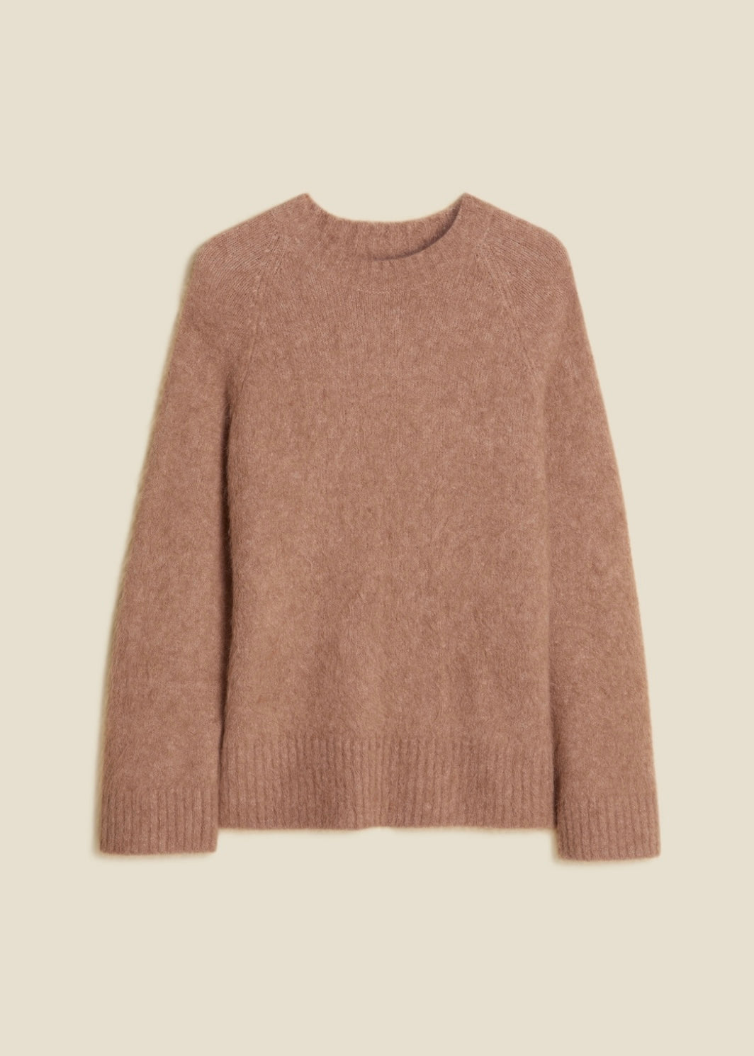 Holzweiler Fure Fluffy Knit sweater - Beige