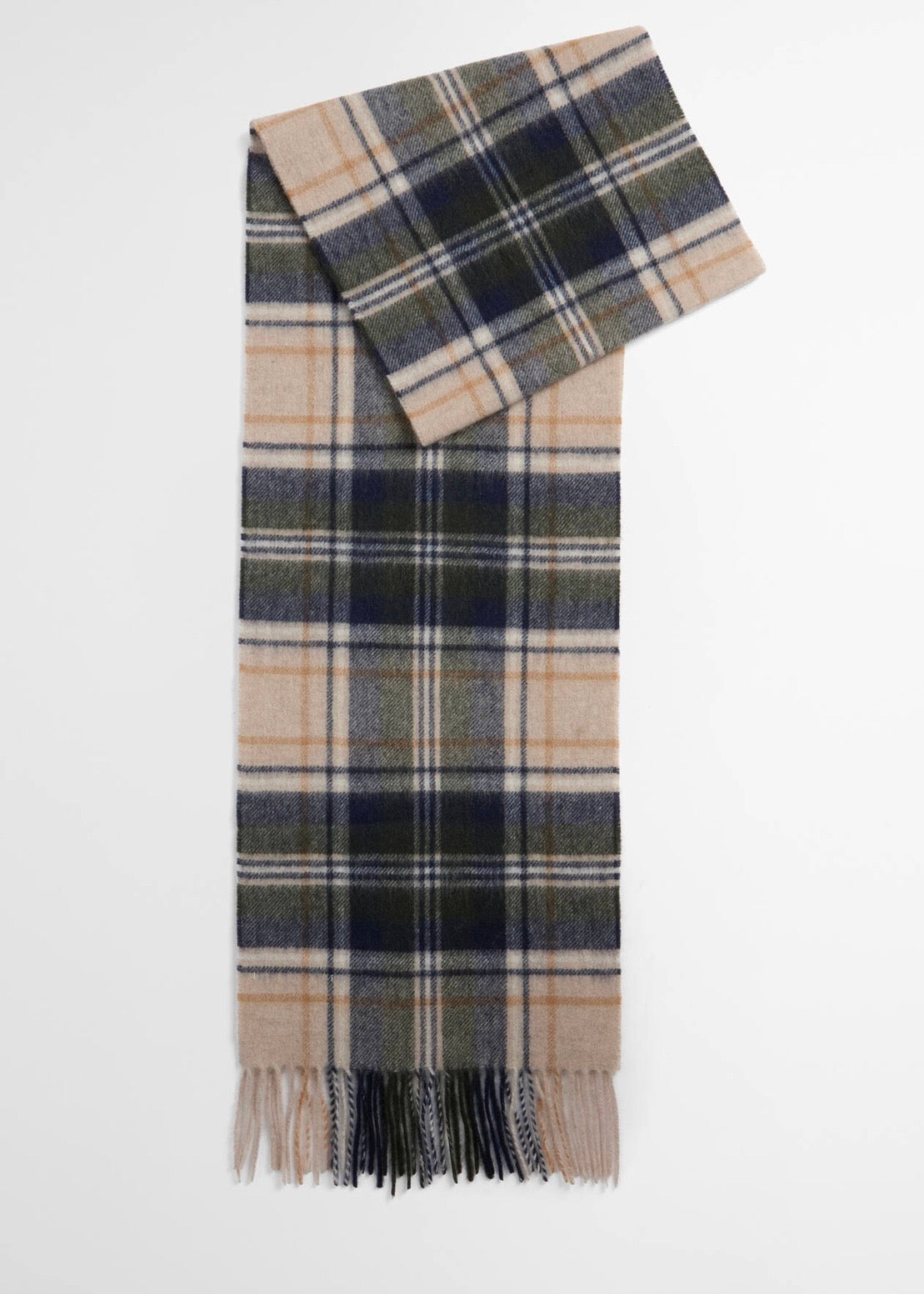 New Check Scarf Beige