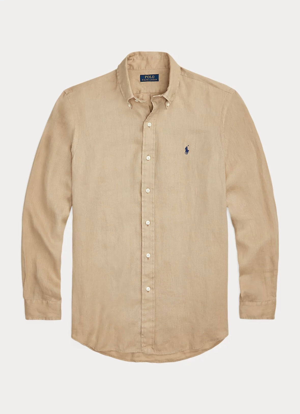 Polo Ralph Lauren Linen shirt Slim Fit - Khaki