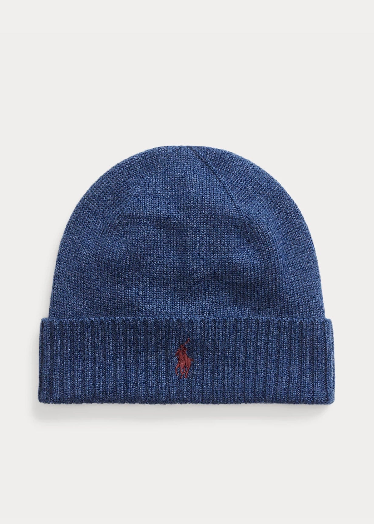 Wool Beanie Rustic Navy Heather