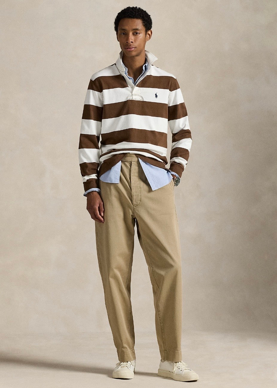 The Iconic Rugby Shirt Pale Russet
