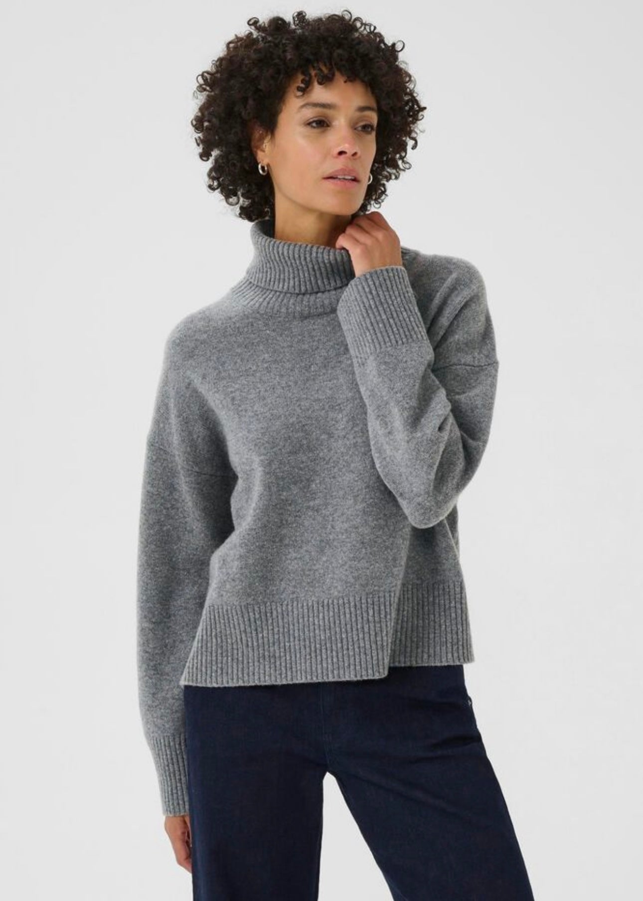 Corina pullover Medium Grey Melange
