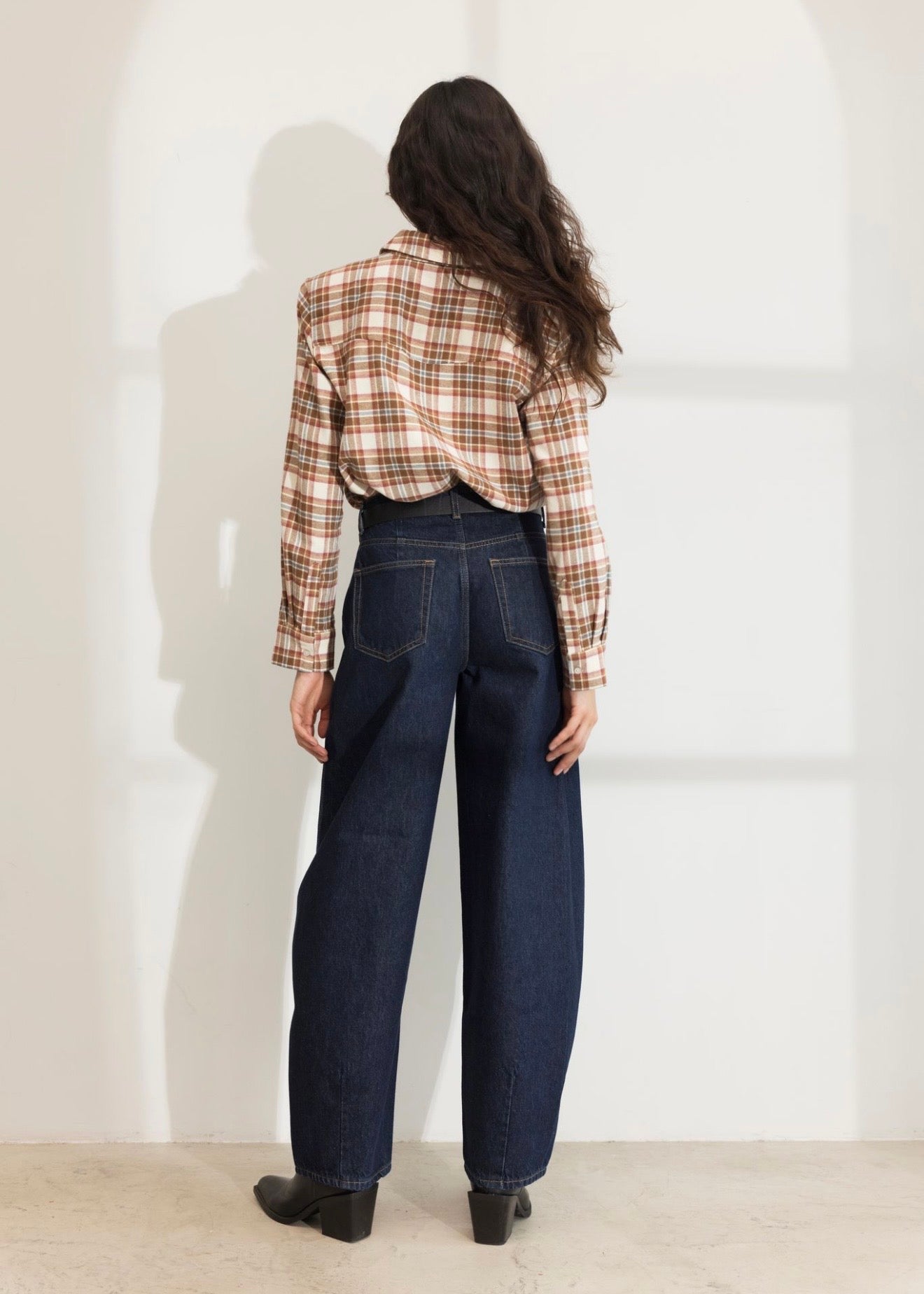 Joan Flannel Shirt Red Check