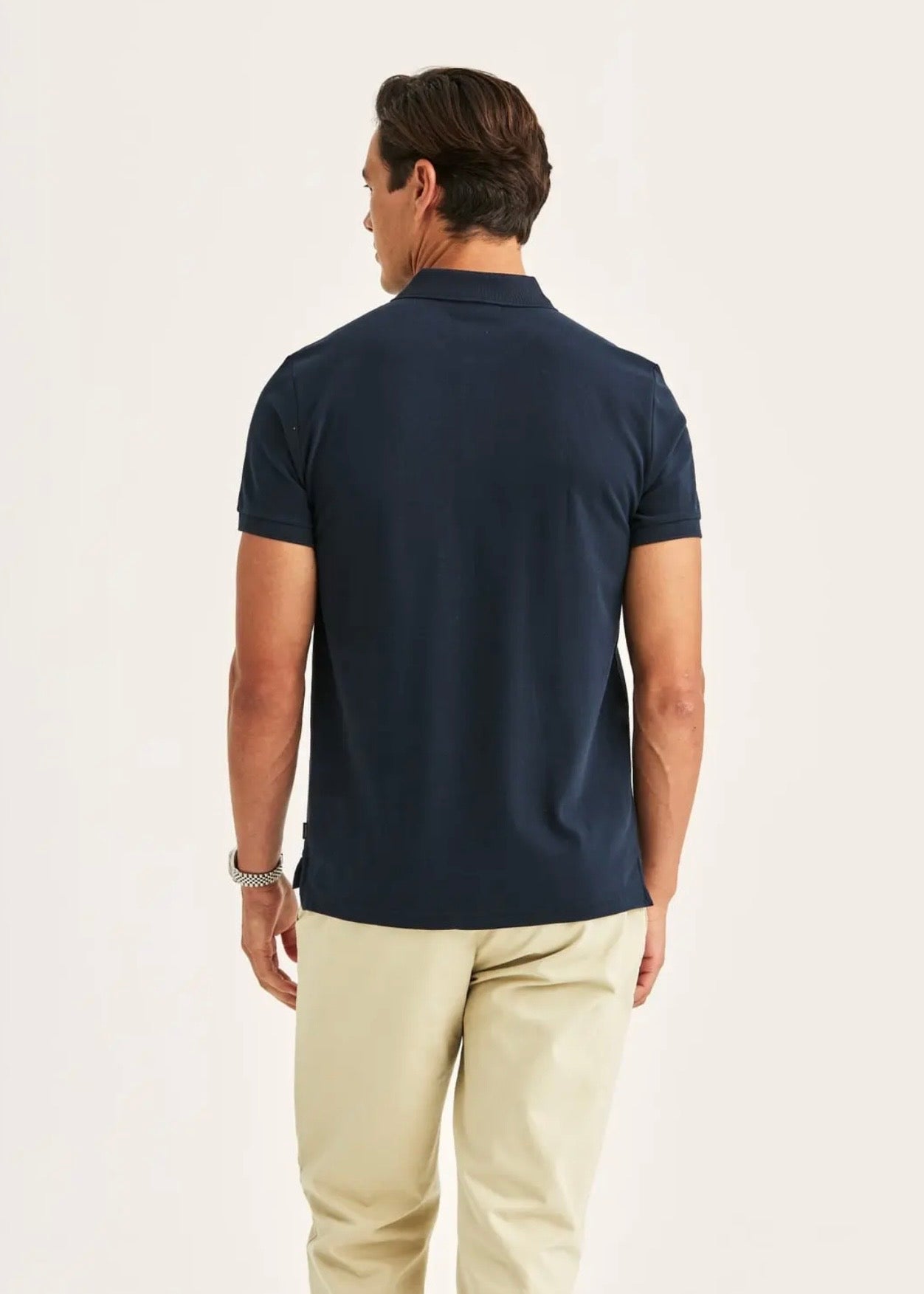 Barton Pique Shirt Old Blue