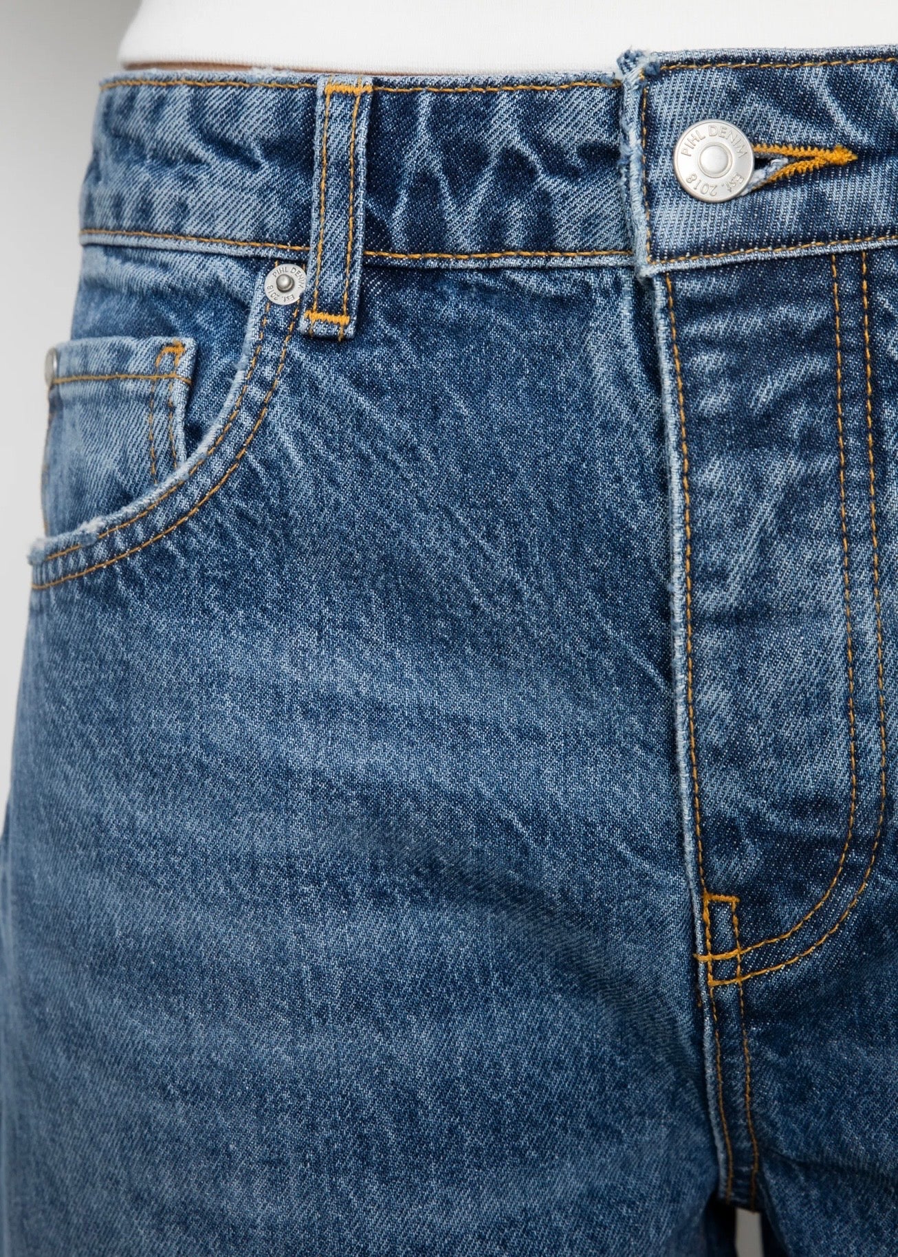 Libby Washed Dark Blue