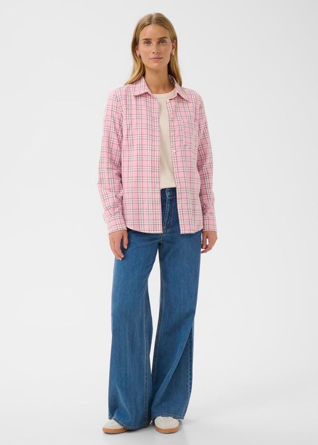 Yana Shirt Pink Check