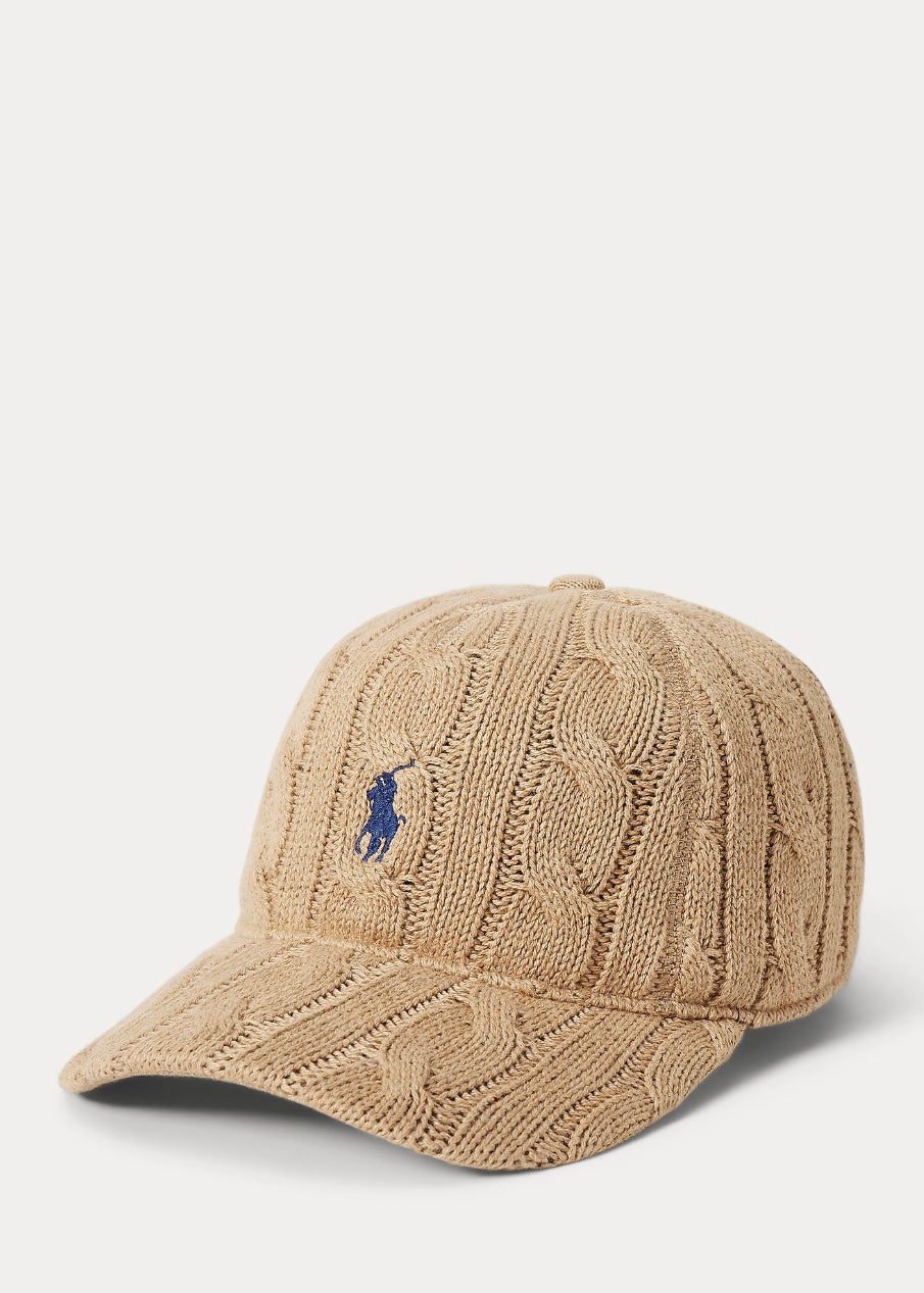 Cable Ball caps Camel