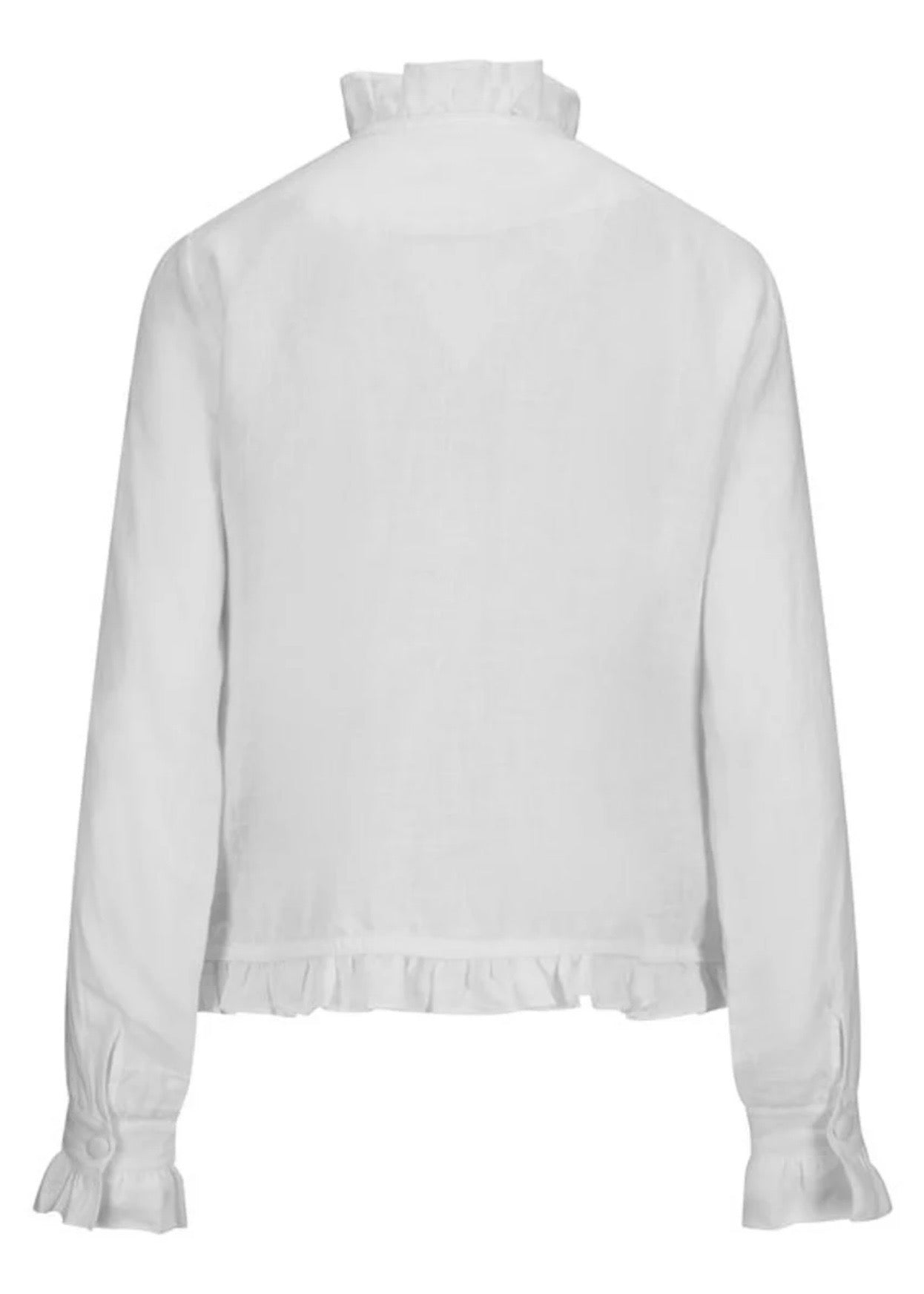 Betty Linen Jacket White