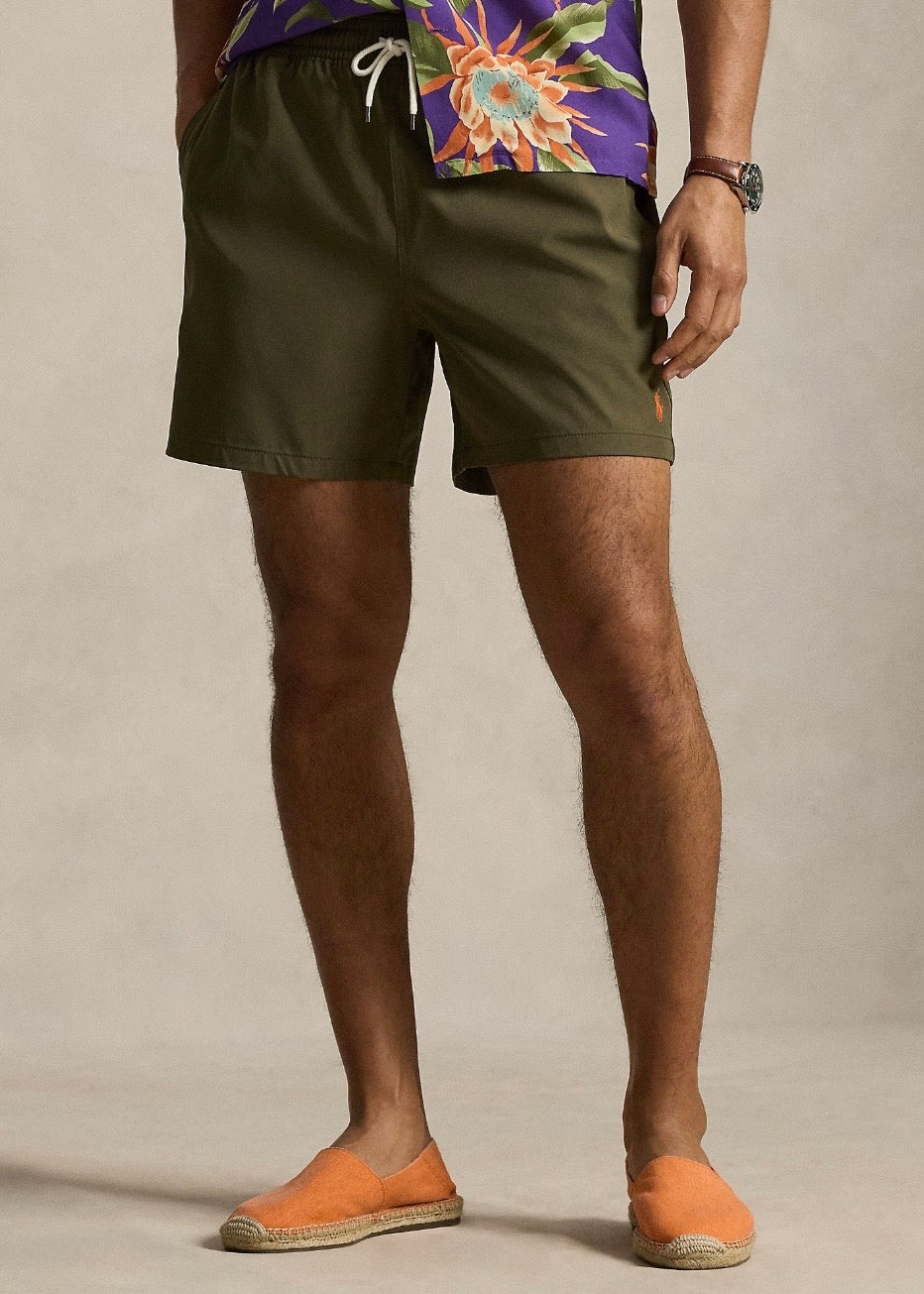 Traveler Swim Trunk Canopy Olive