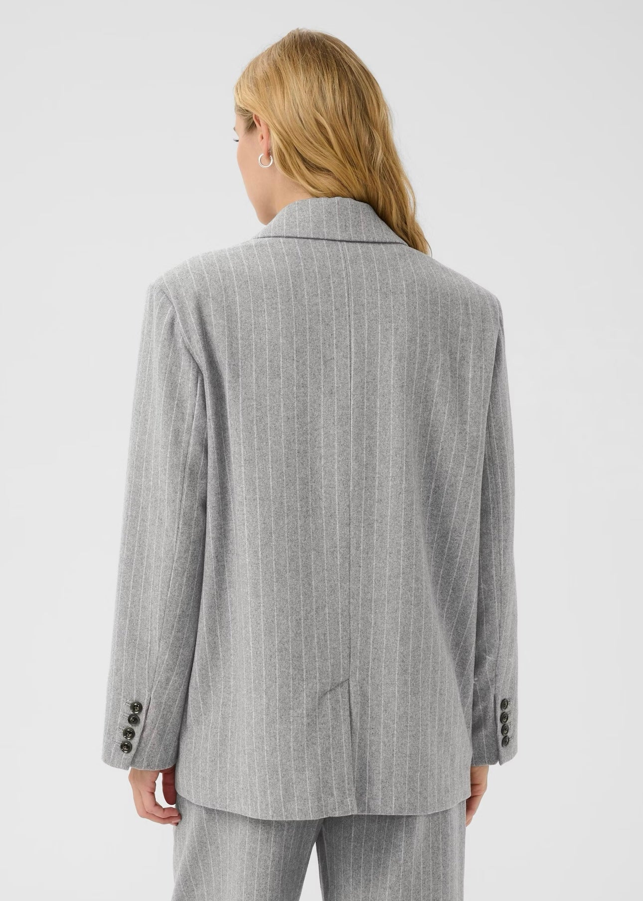 Somaya blazer Medium Grey Pinstripe
