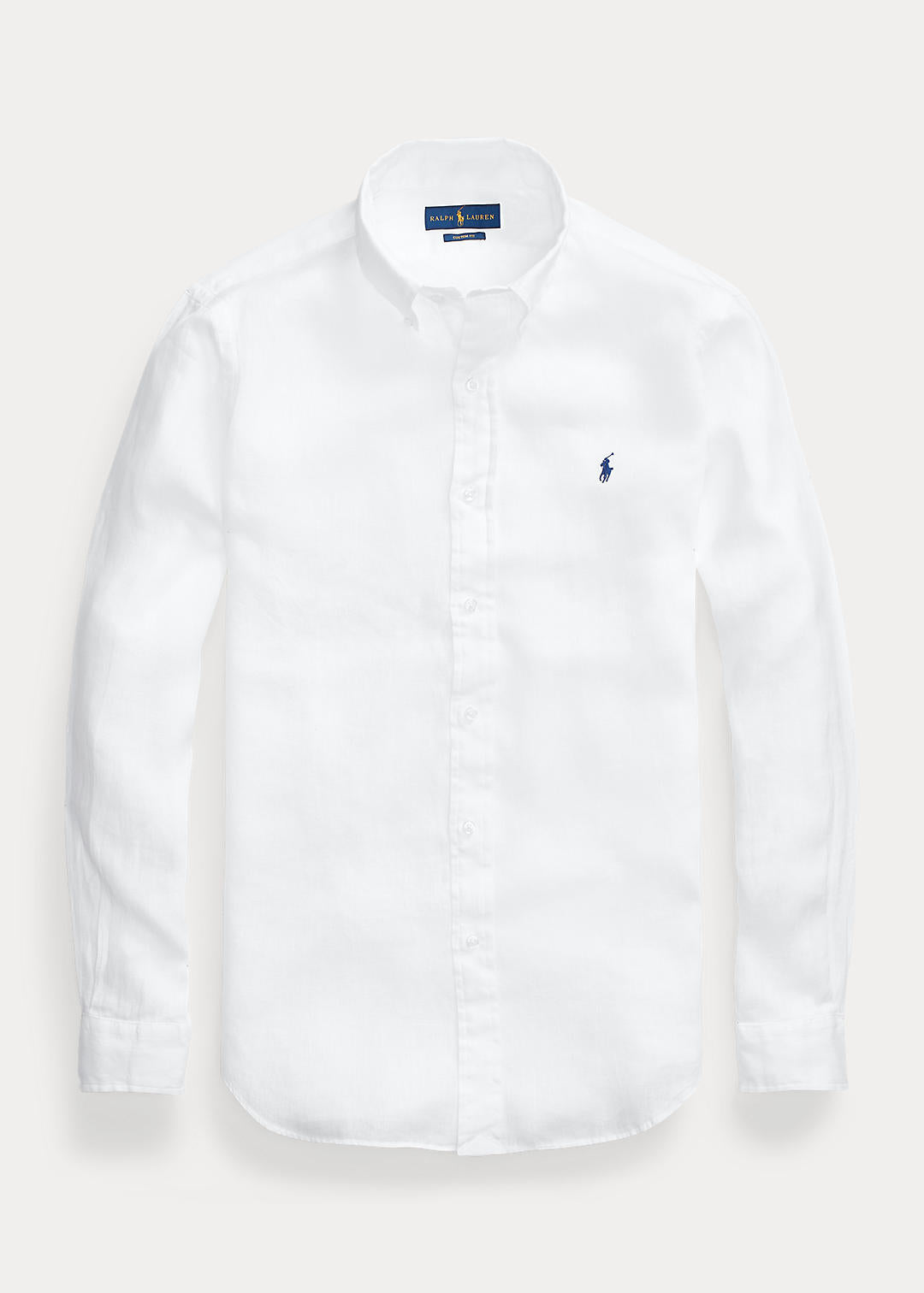 Polo Ralph Lauren Linen shirt slim fit - White