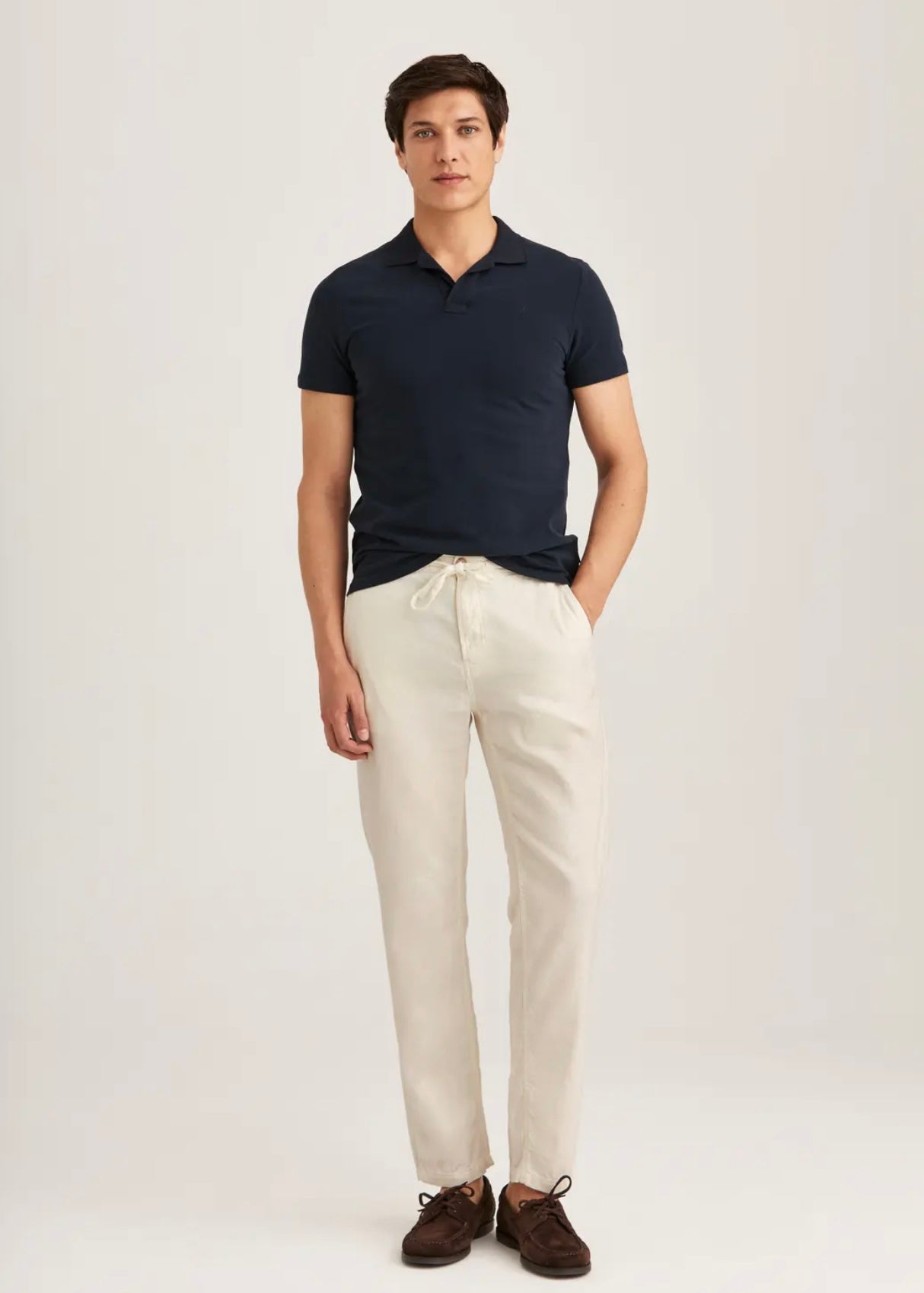 Fenix Linen Trouser Offwhite