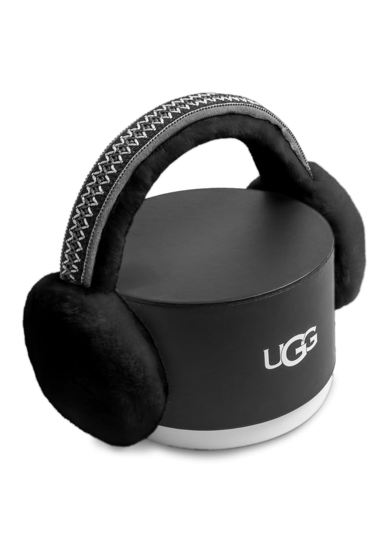 Tasman Sheepskin Earmuff Black