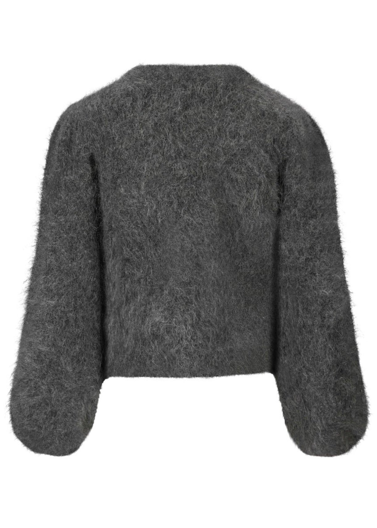 Amelia Chunky cardigan Charcoal