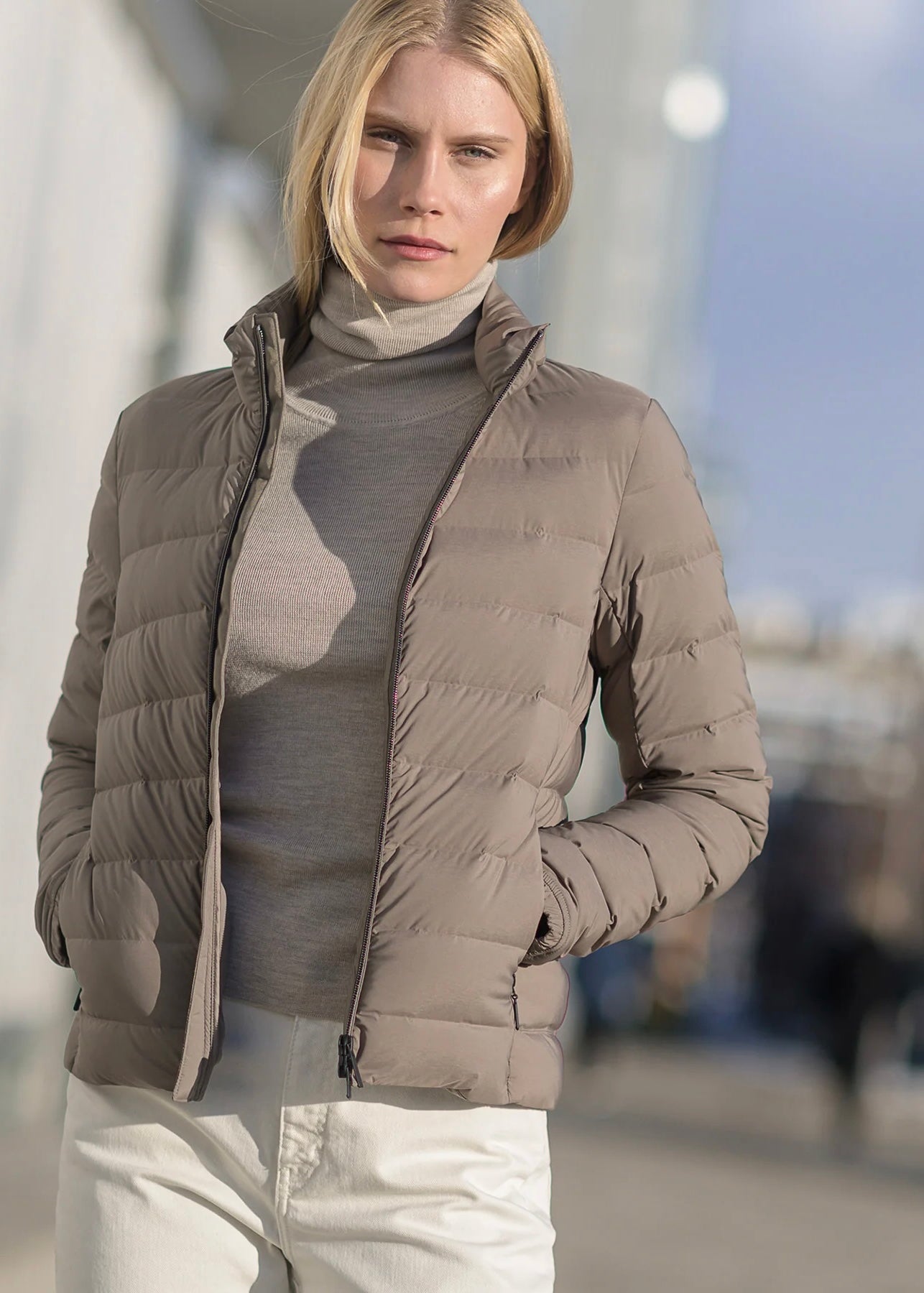 Stellar Jacket Dark Sand