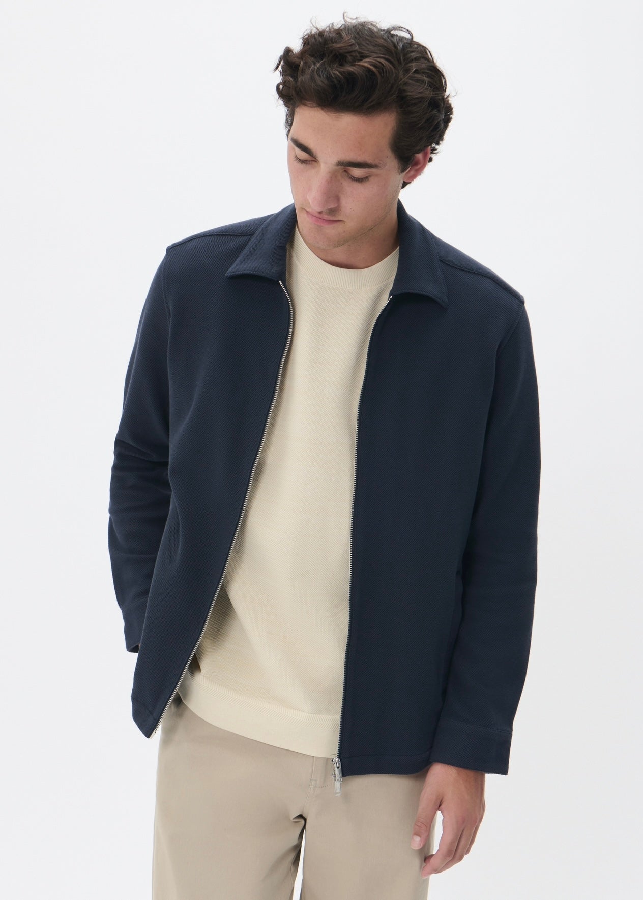 Matinique Tanner cardigan - Dark Navy