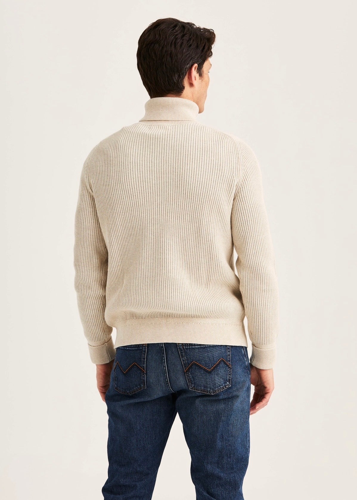 Wallace Roller Neck Khaki