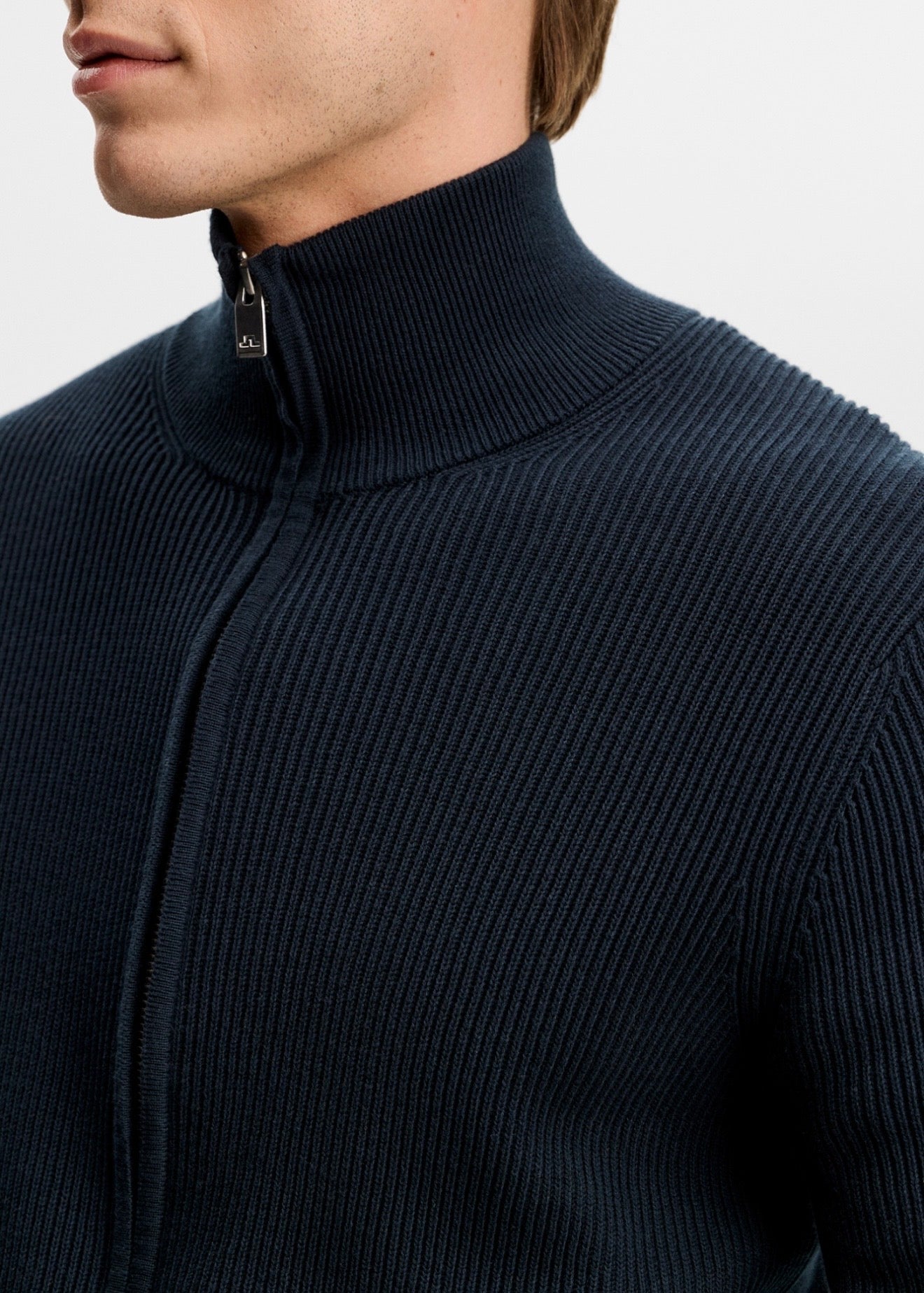 Alexis Full Zip Cardigan Navy