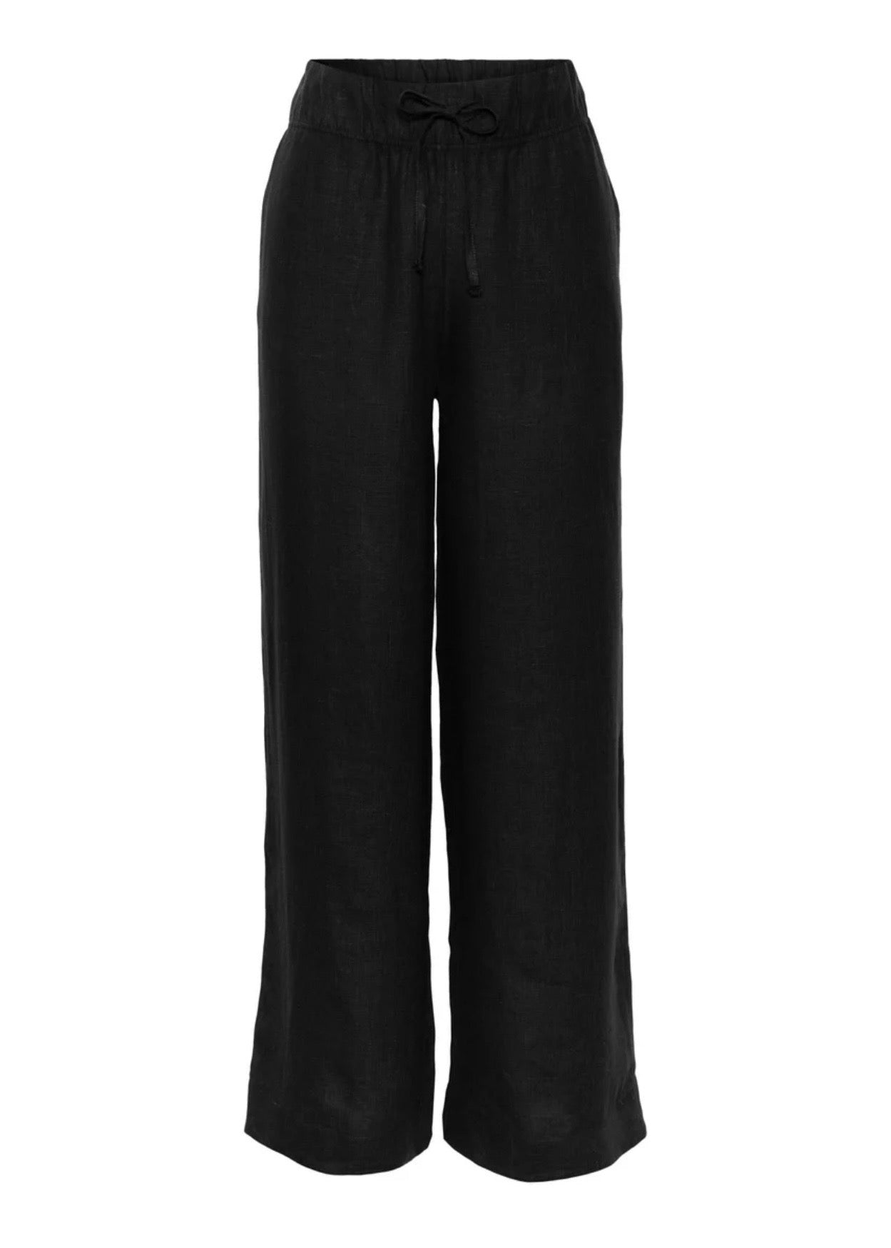 Immi Linen Pants Black