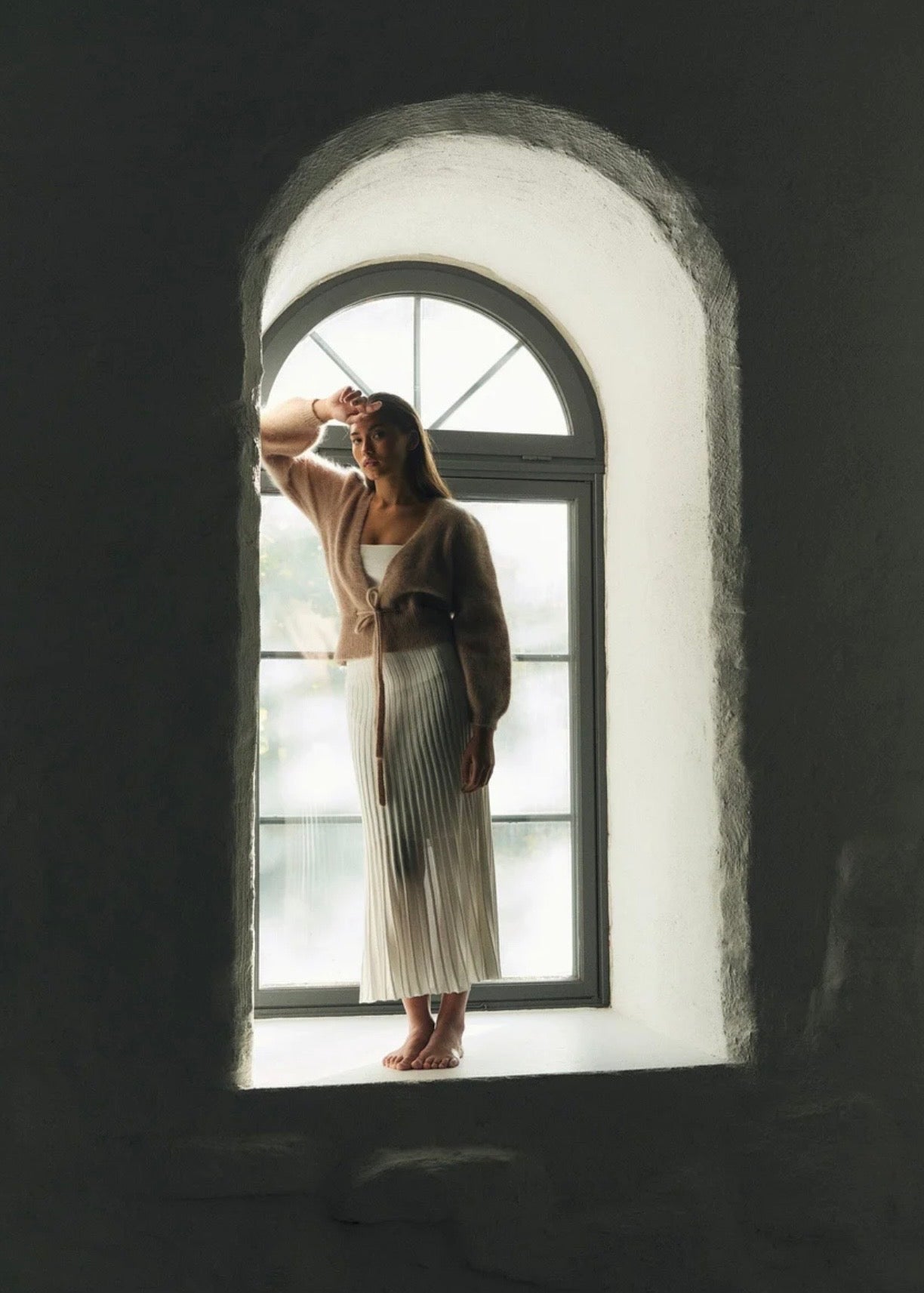 Biba Ray Skirt White