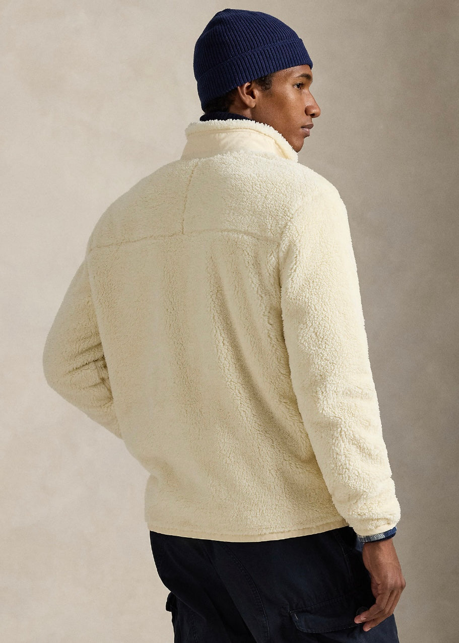 Pile Fleece Hybrid Jacket Andover Cream