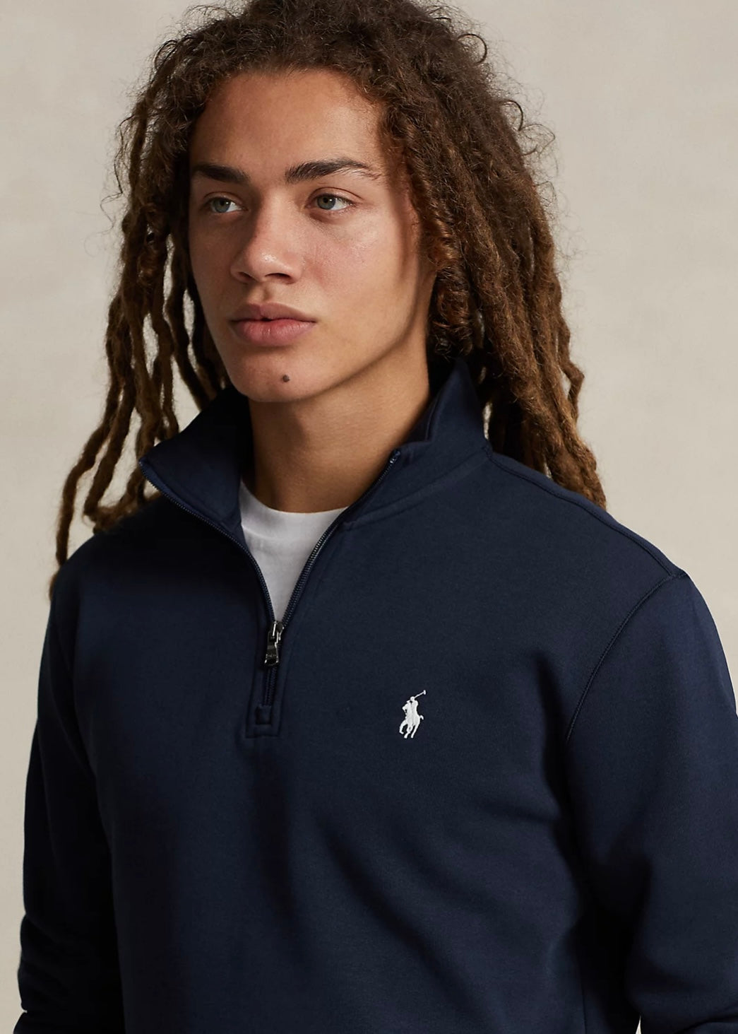 Polo Ralph Lauren College Zip sweater - Aviator Navy