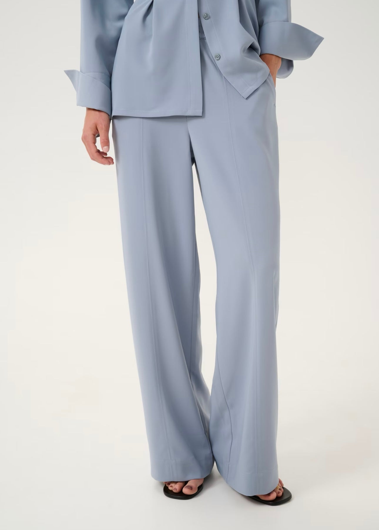 Gestuz Mareen pants - Grey Blue