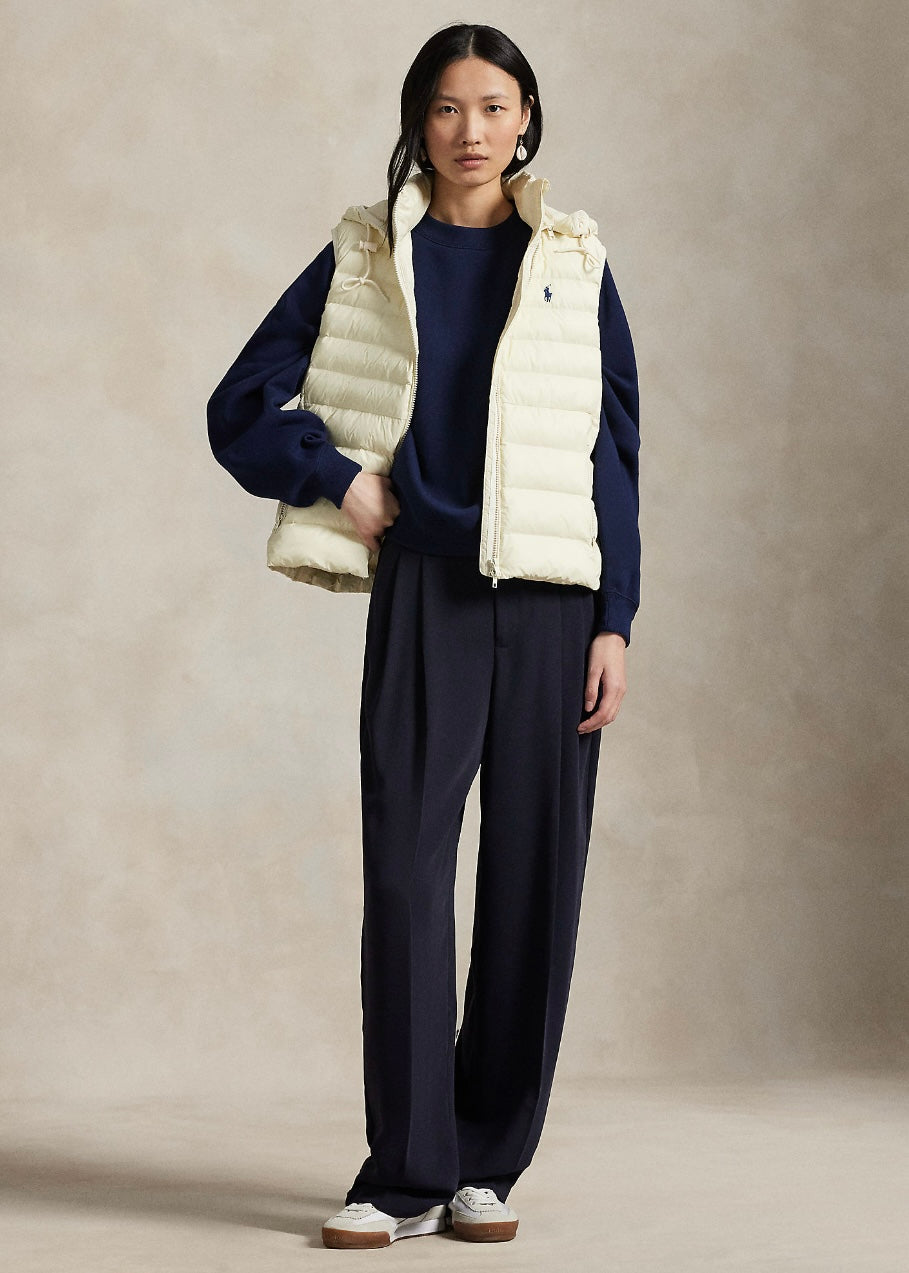 Water-Repellent vest Estate Cream