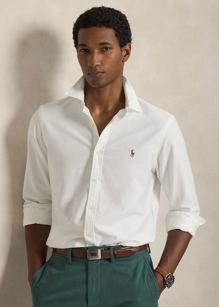 Slim Fit Oxford shirt White