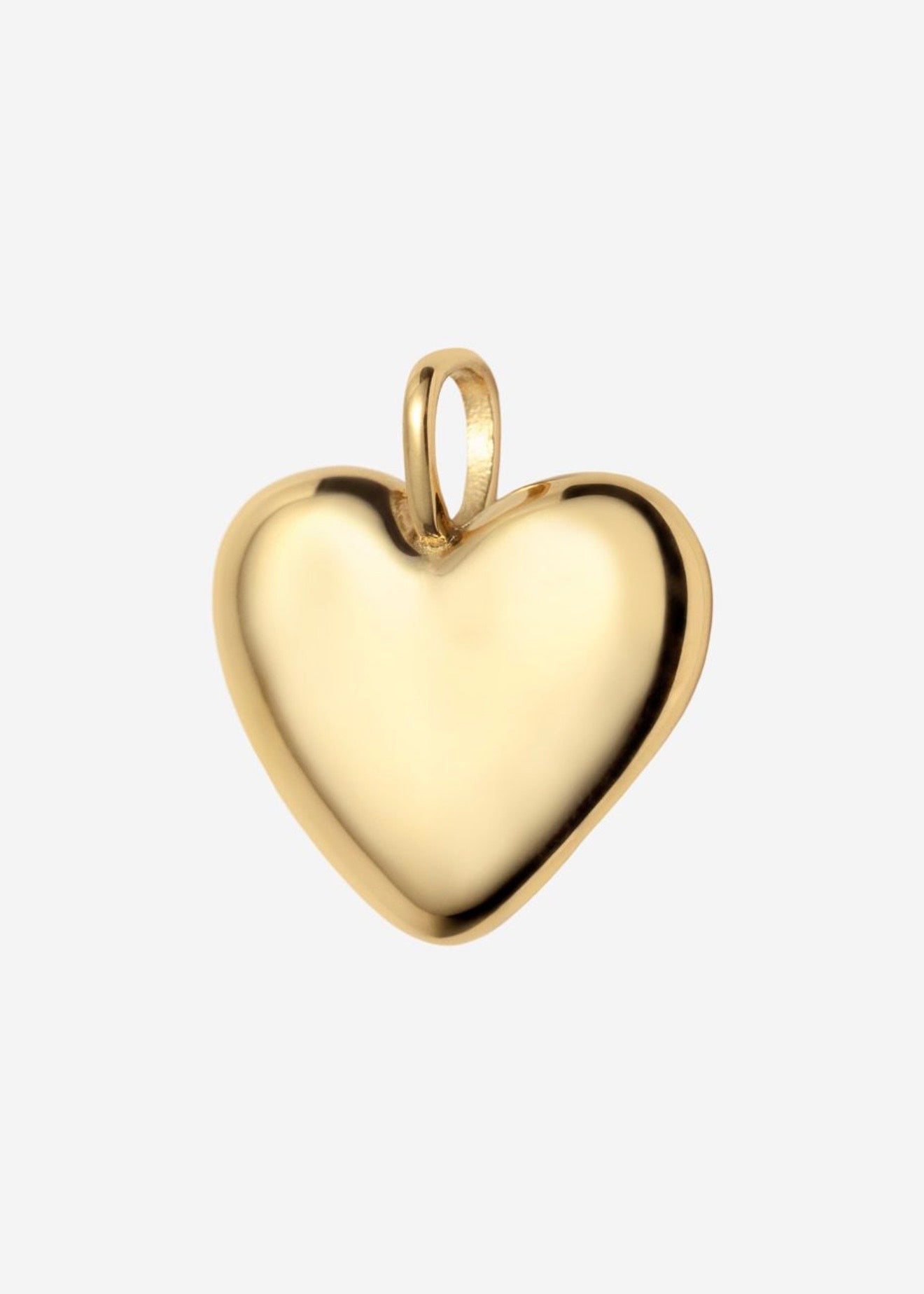 The Big Pebble Heart Gold