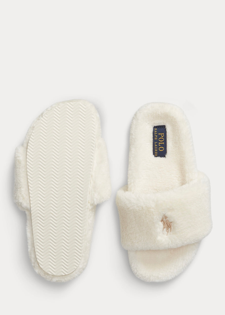 Faux Shearling slipper Cream