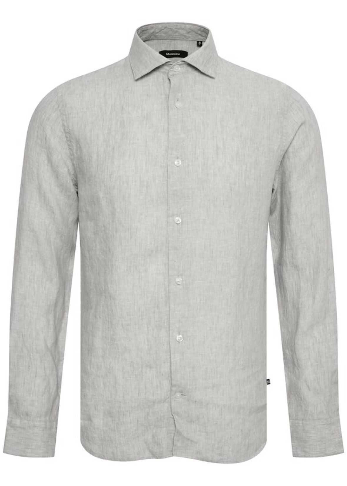 Matinique Marc shirt - Ghost Gray