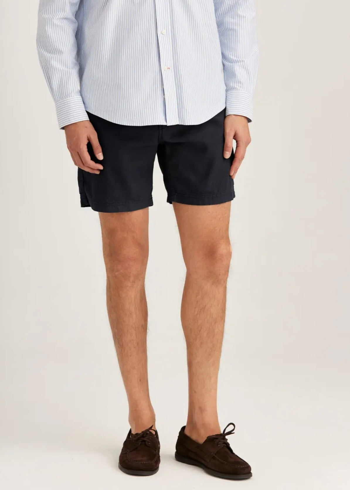 Morris Fenix Linen shorts - Blue