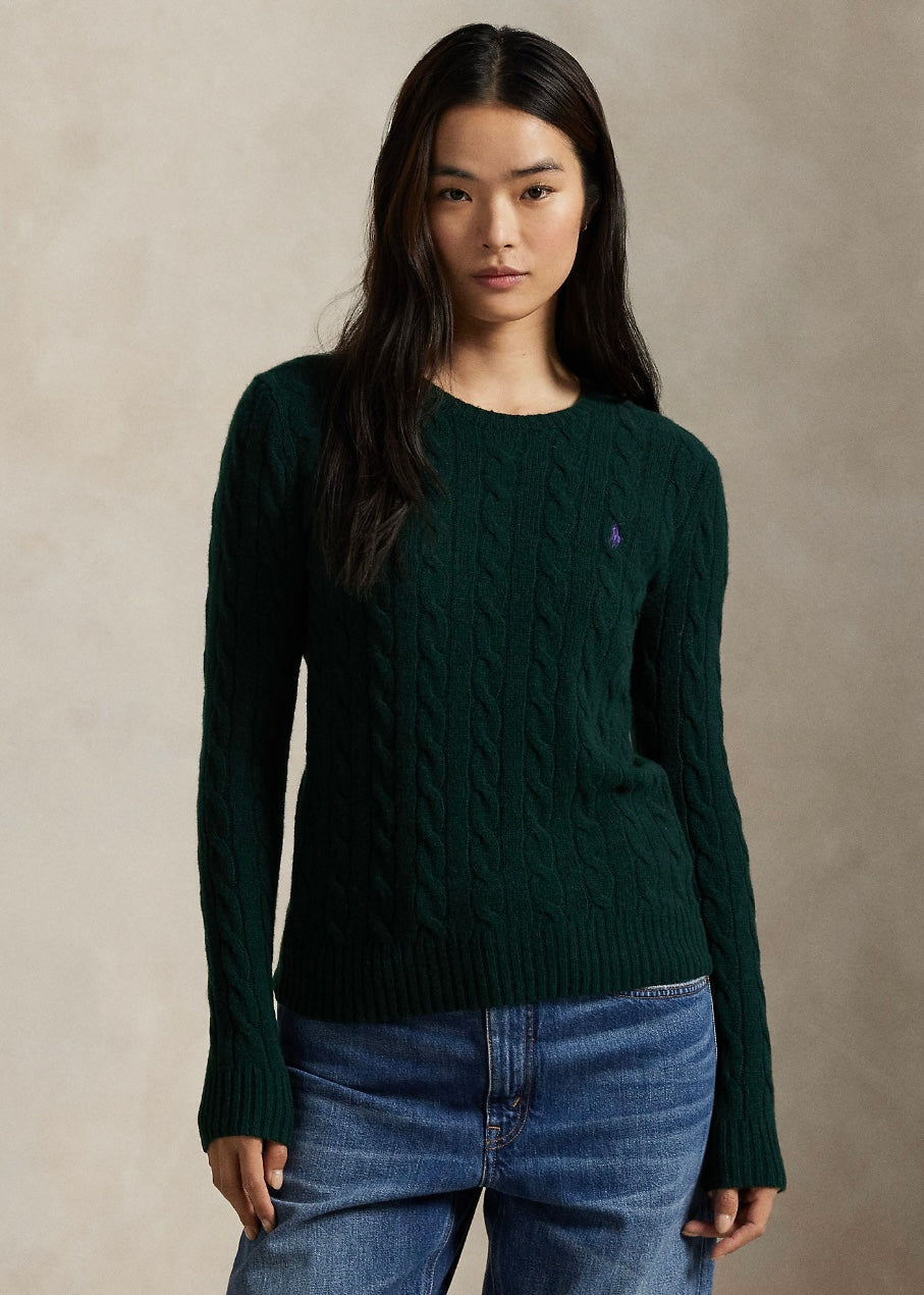 Cable sweater College Green