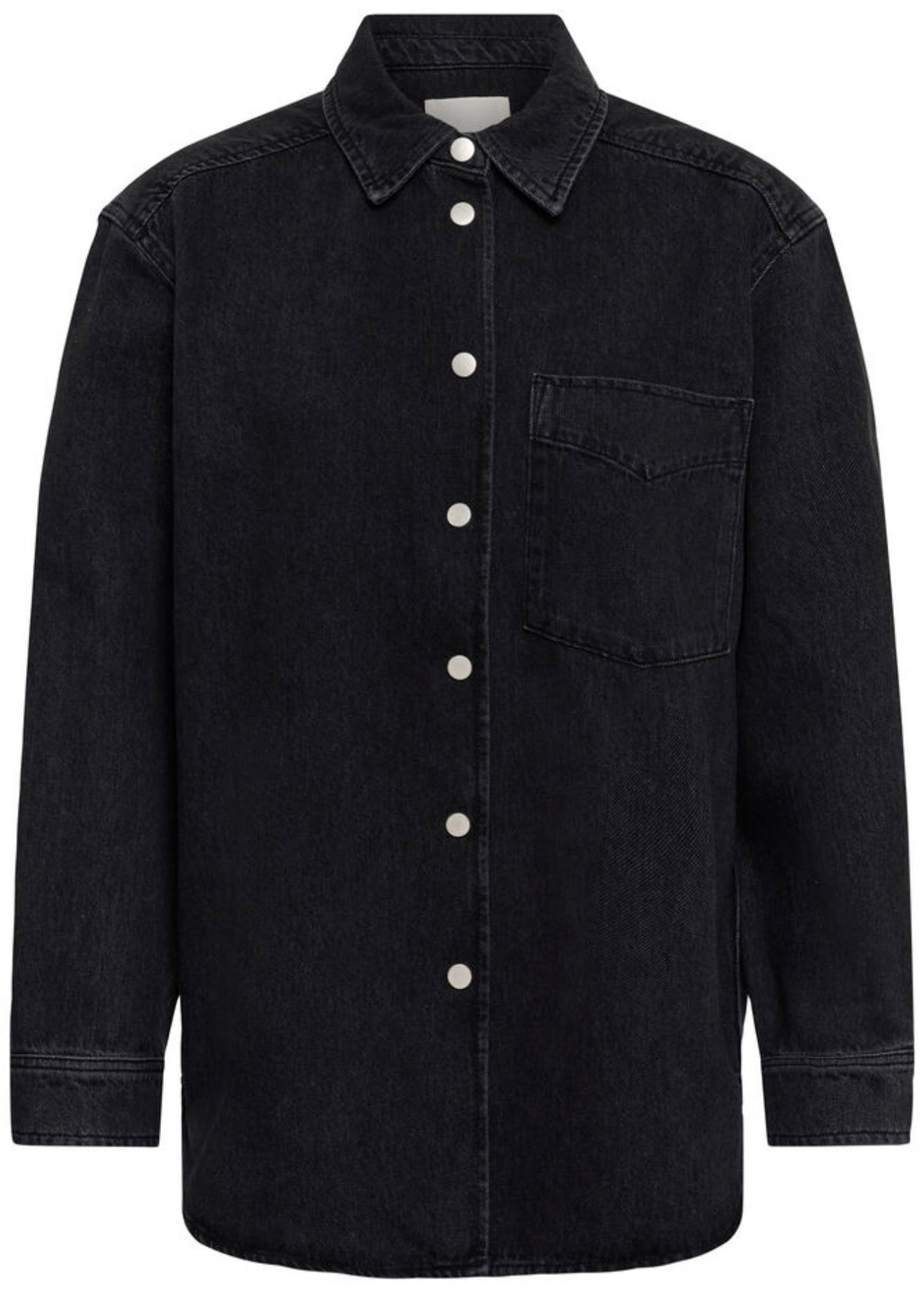 Cornelie Jacket Washed Black Denim
