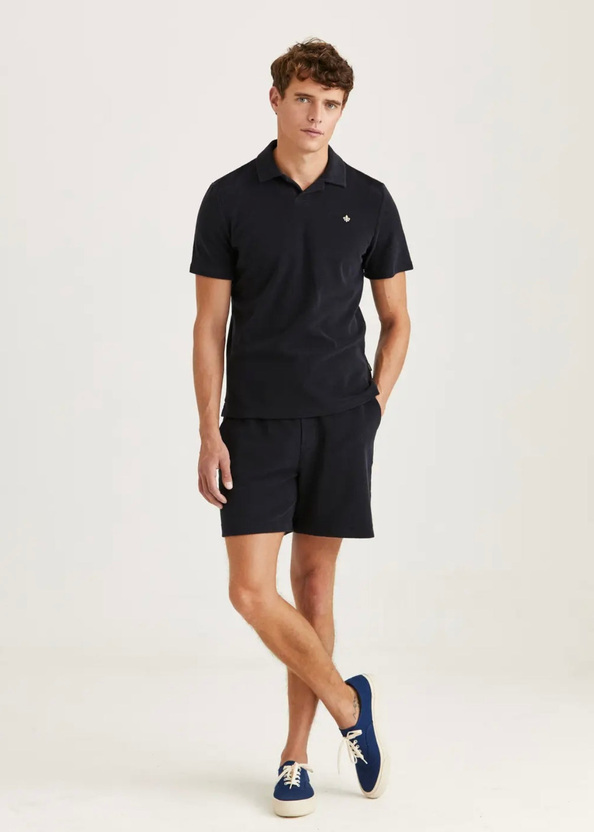 Morris Delon Terry shirt - Old Blue