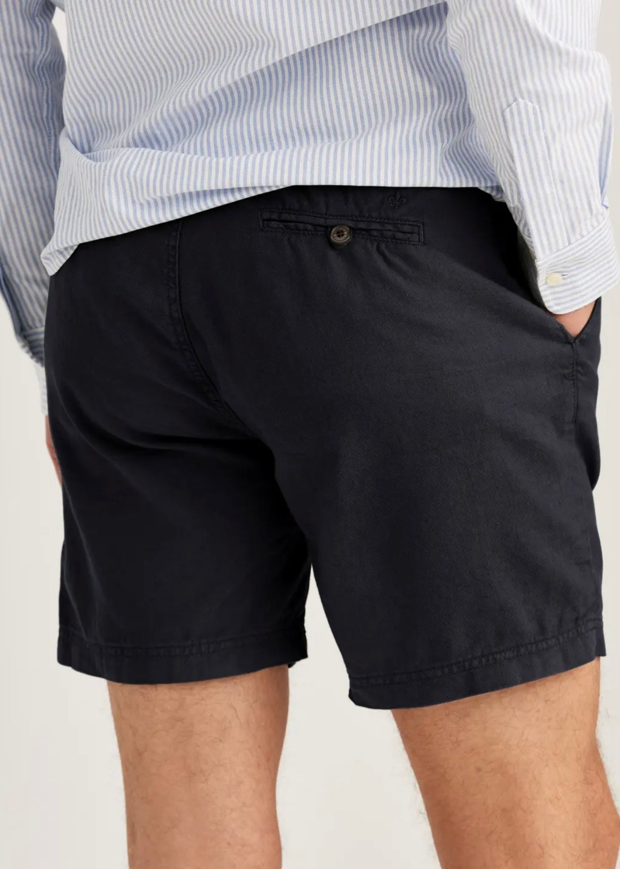 Morris Fenix Linen shorts - Blue