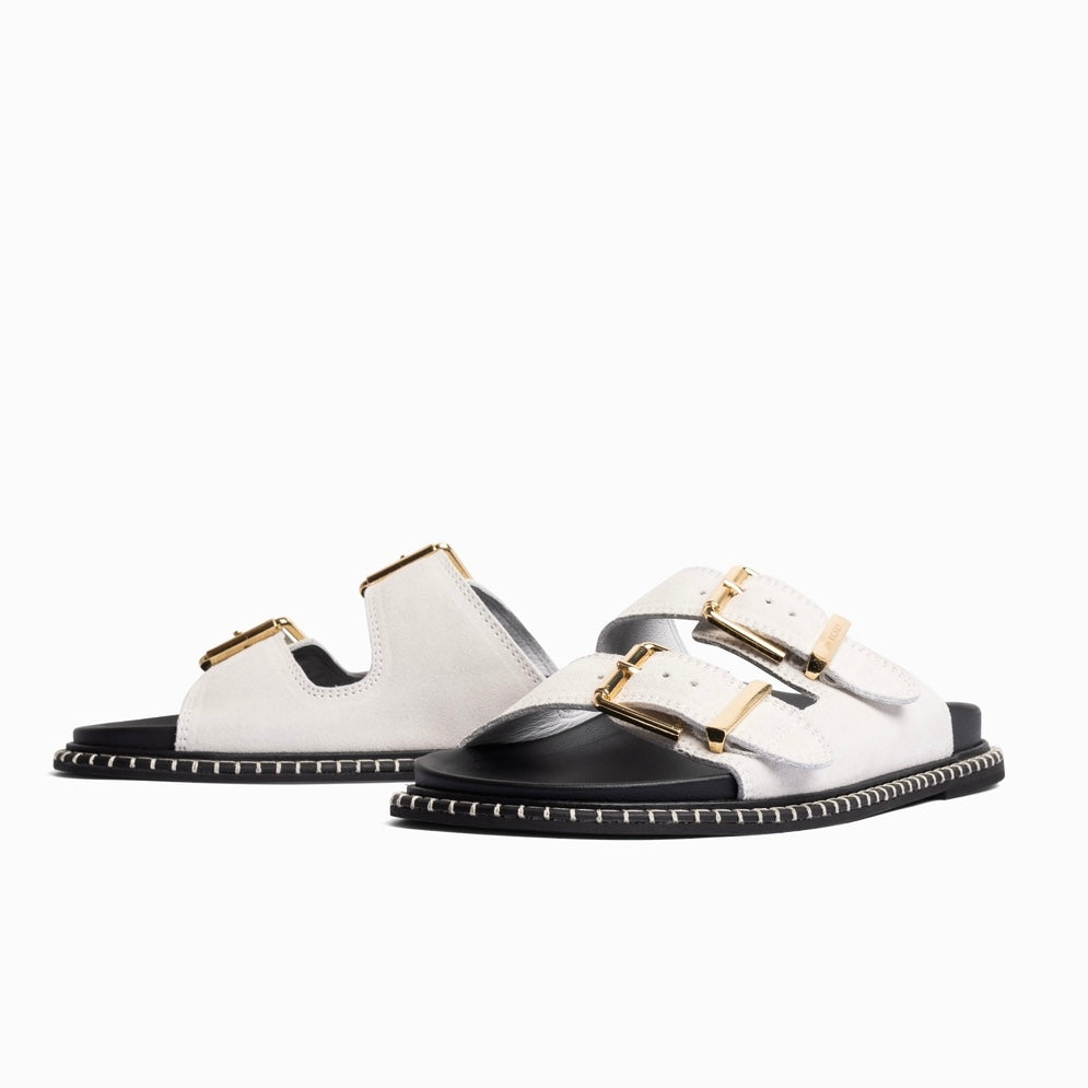 Jim Rickey Mary sandal - Offwhite